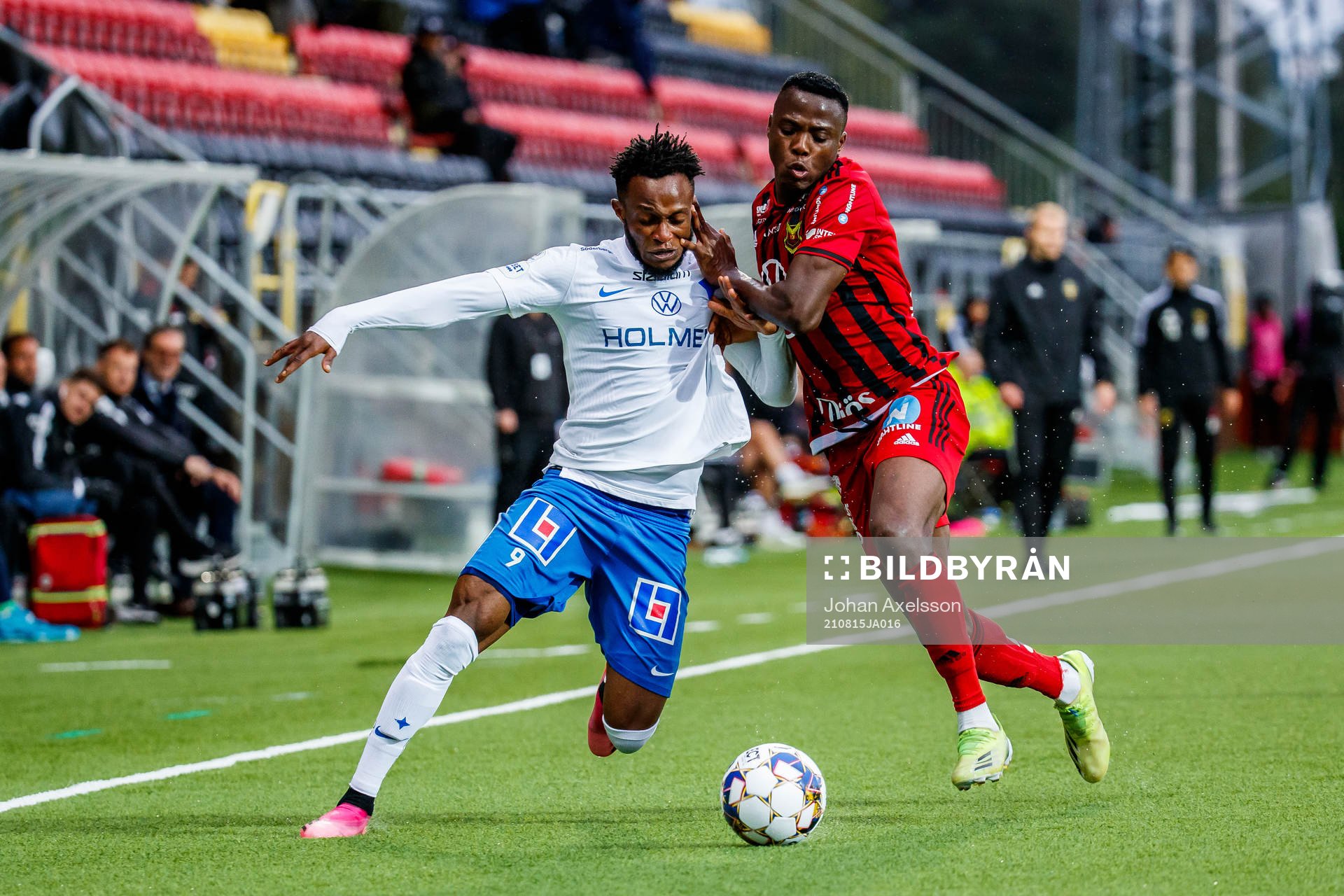 IFK Norrköpings Samuel Adegbenro och Östersunds Patrick