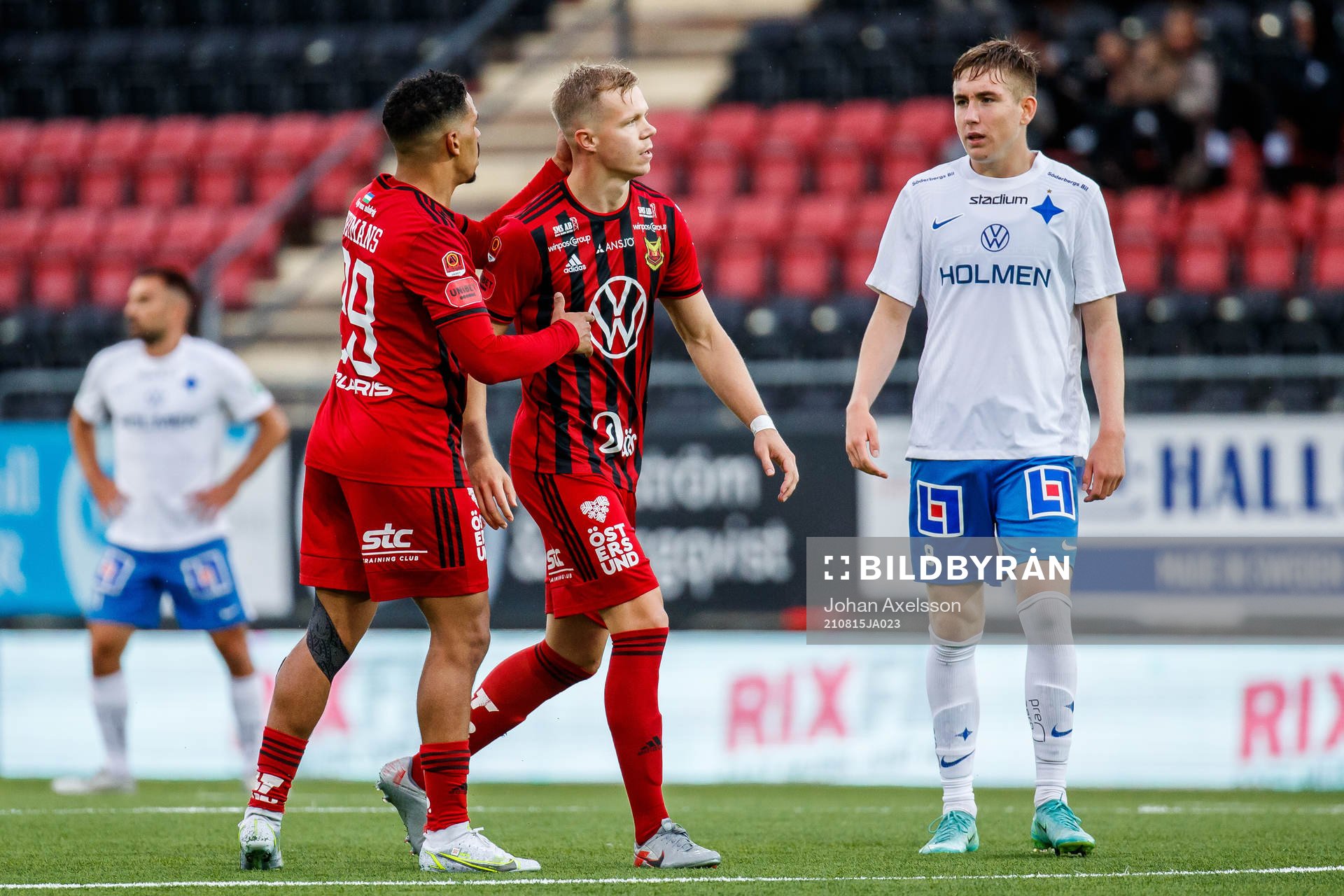 Östersunds Eirik Haugan deppar