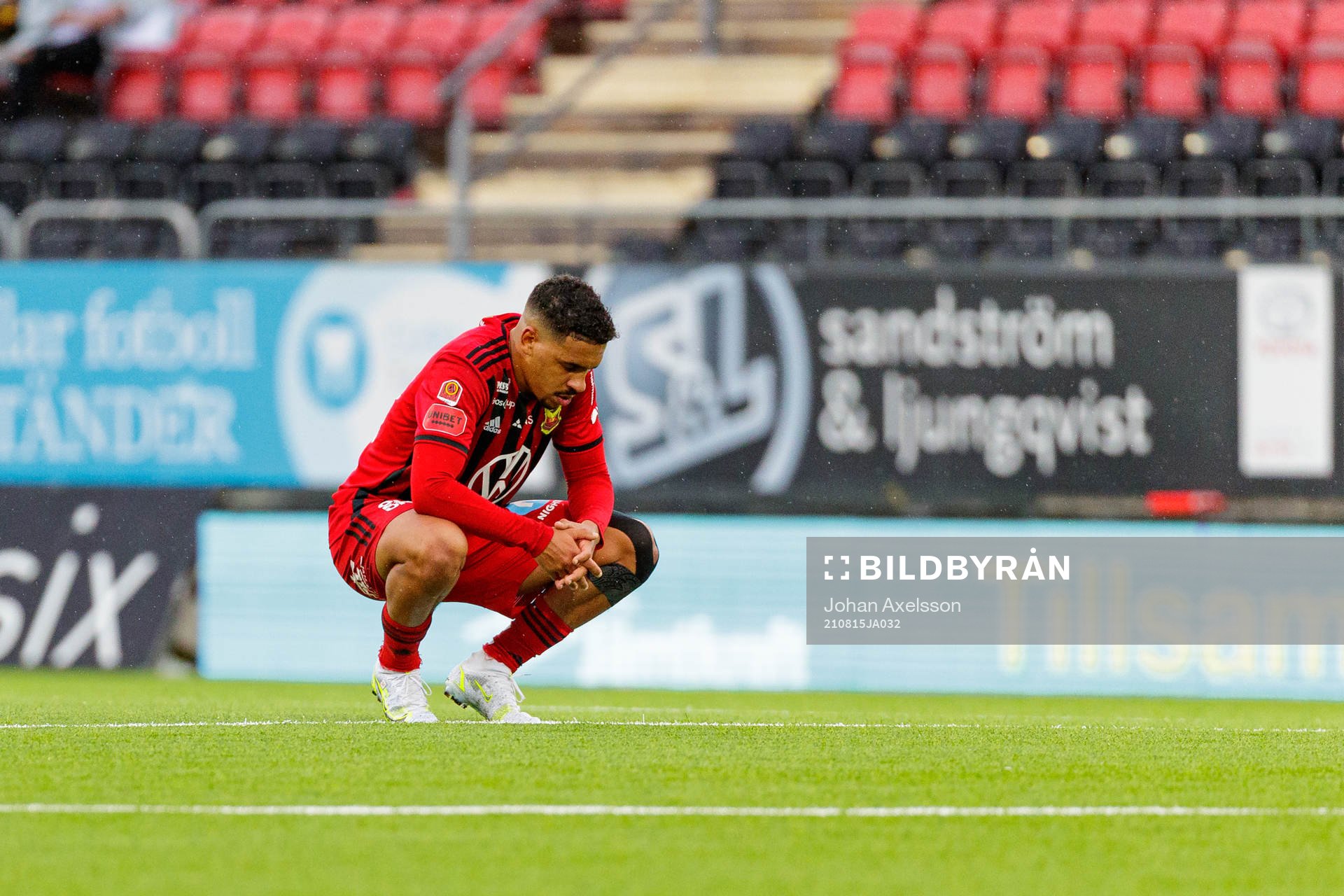 Östersunds Marco Weymans deppar