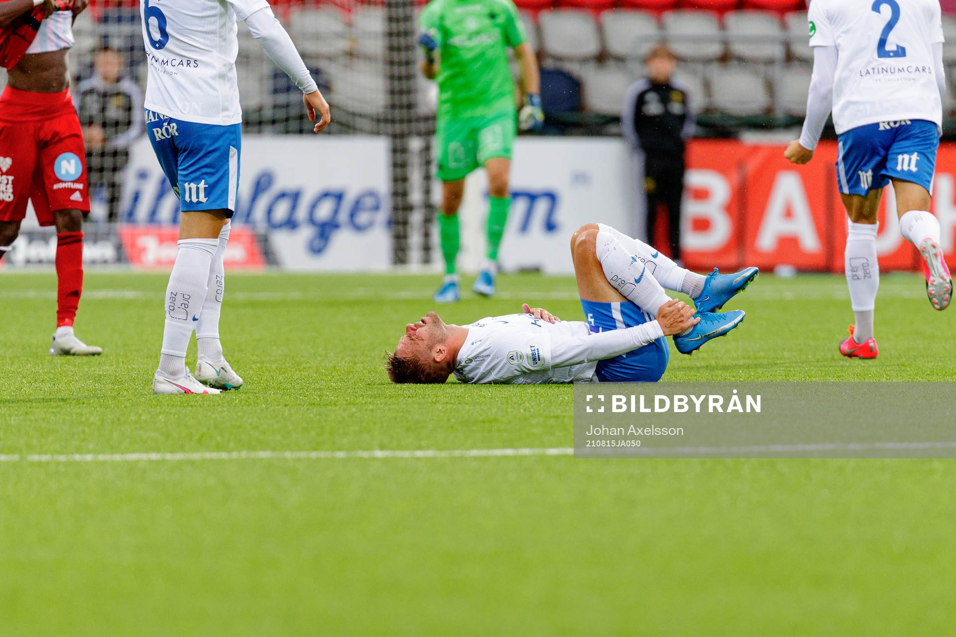IFK Norrköpings Christoffer Nyman har ont