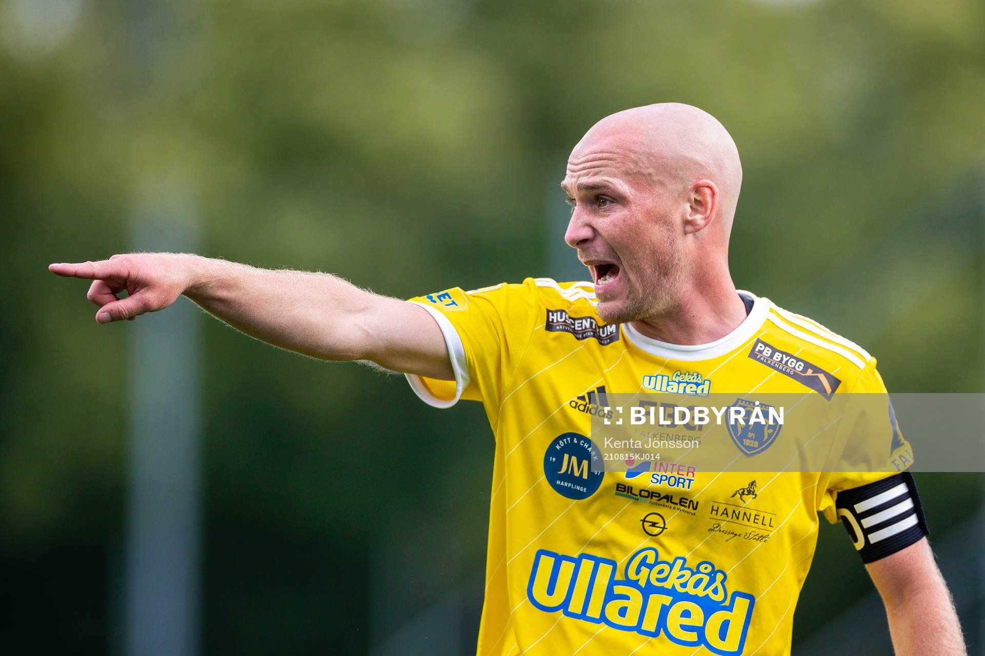 Falkenbergs Christoffer Carlsson reagerar