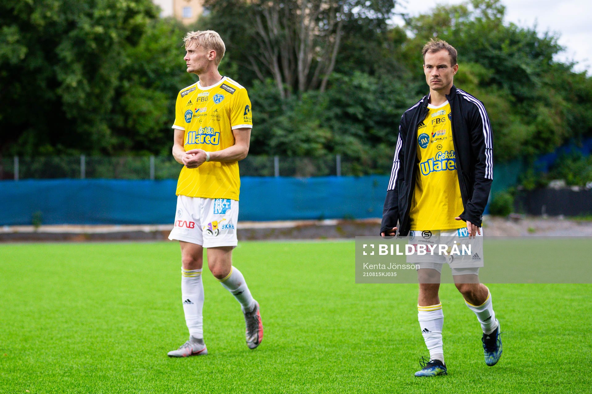 Falkenbergs Ludvig Öhman Silwerfeldt och Anton Wede deppar