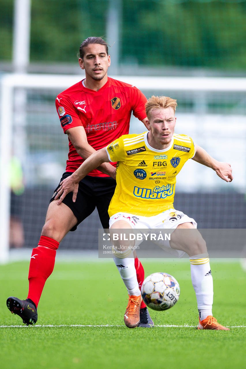 Vasalunds Nikola Vasic och Falkenbergs Linus Borgström
