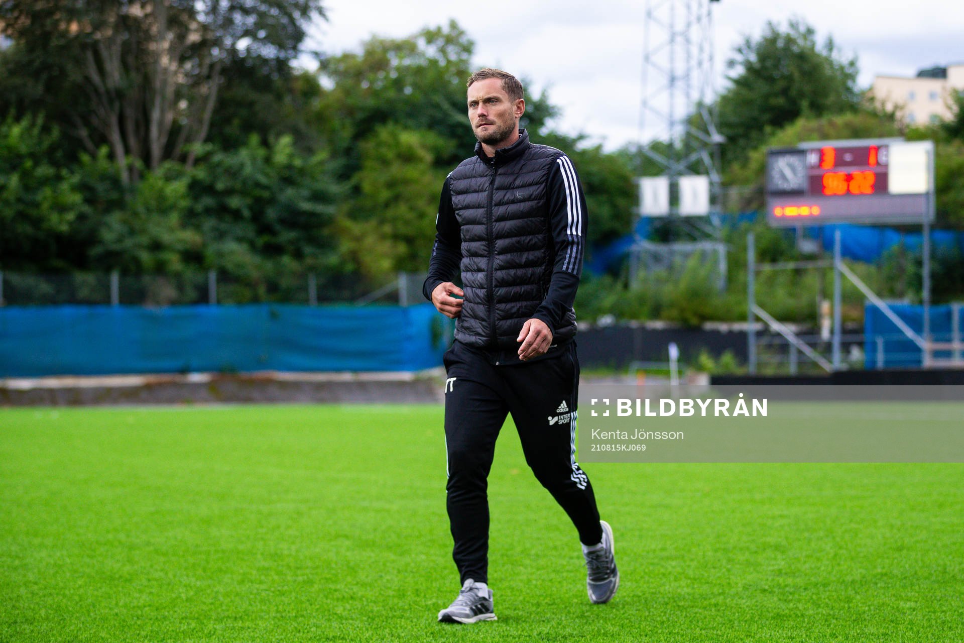 Falkenbergs tränare Tobias Tuvesson