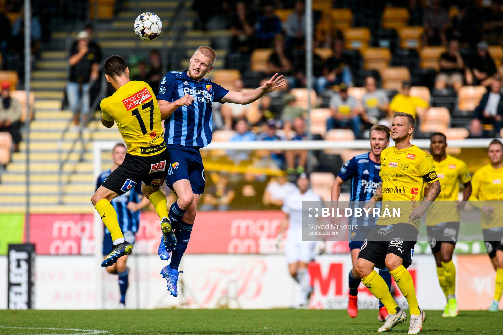 Mjällbys Carlos Moros Gracia och Djurgårdens Kalle