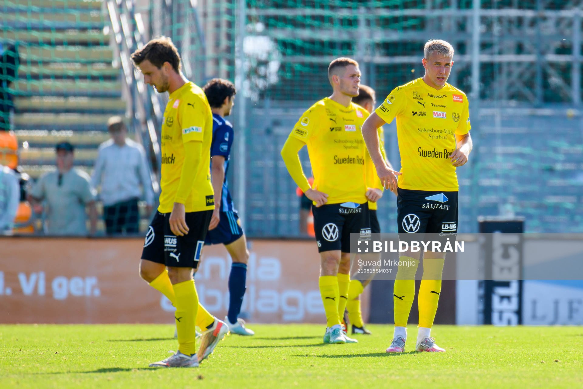 Mjällbys spelare deppar