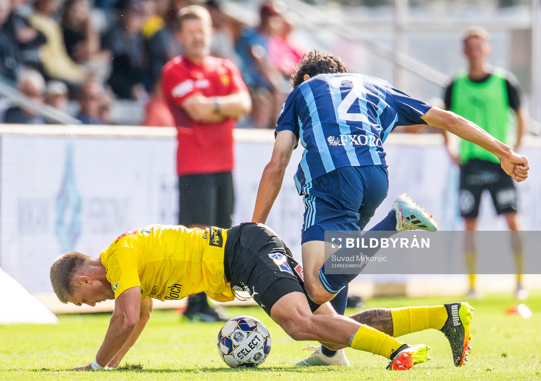 Mjällbys Ivan Kricak och Djurgårdens Jesper Nyholm