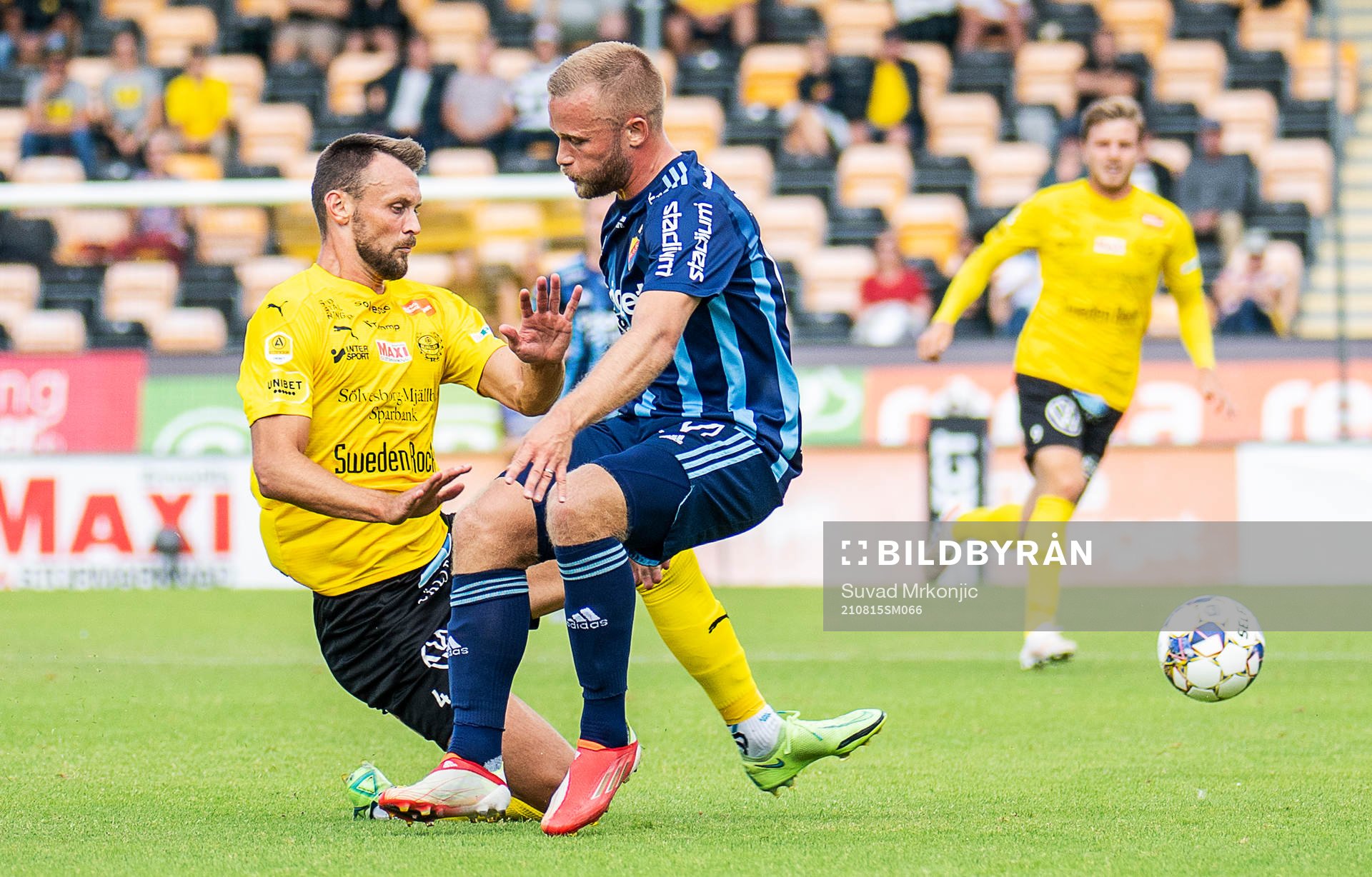 Max Watson och Djurgårdens Nicklas Bärkroth