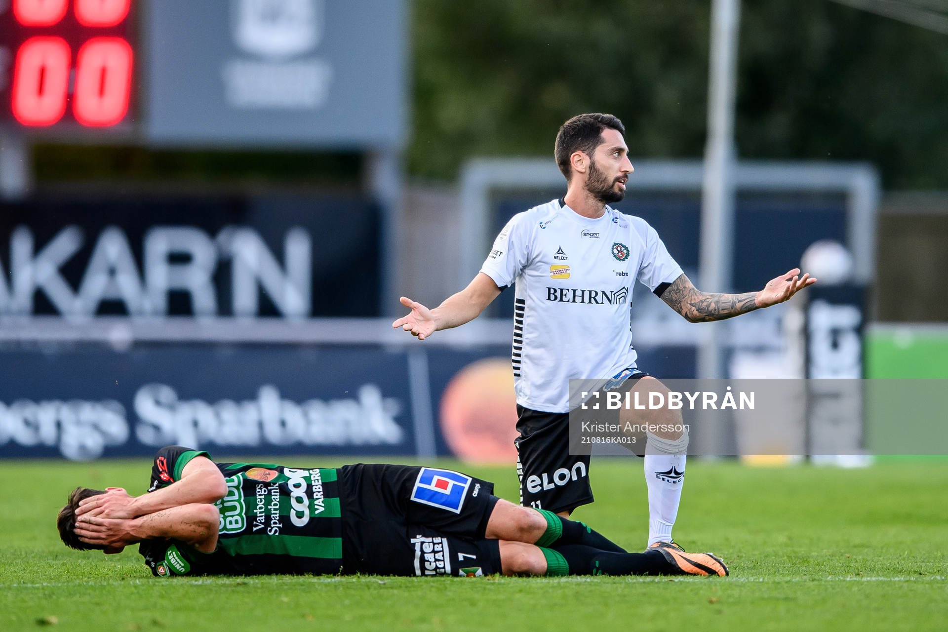 Varbergs Robin Tranberg har ont