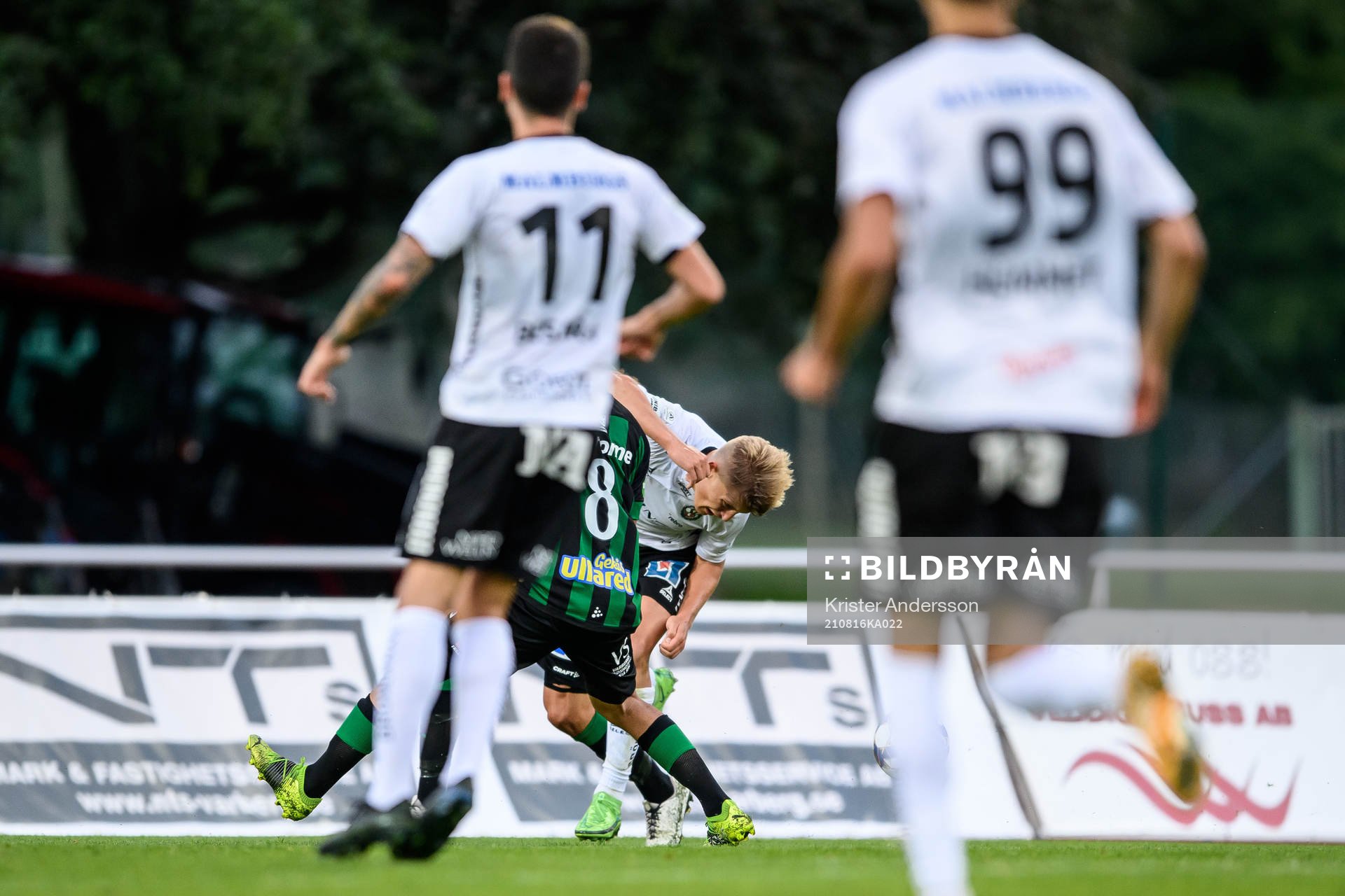 Varbergs Luke le Roux och Örebros Dennis Collander