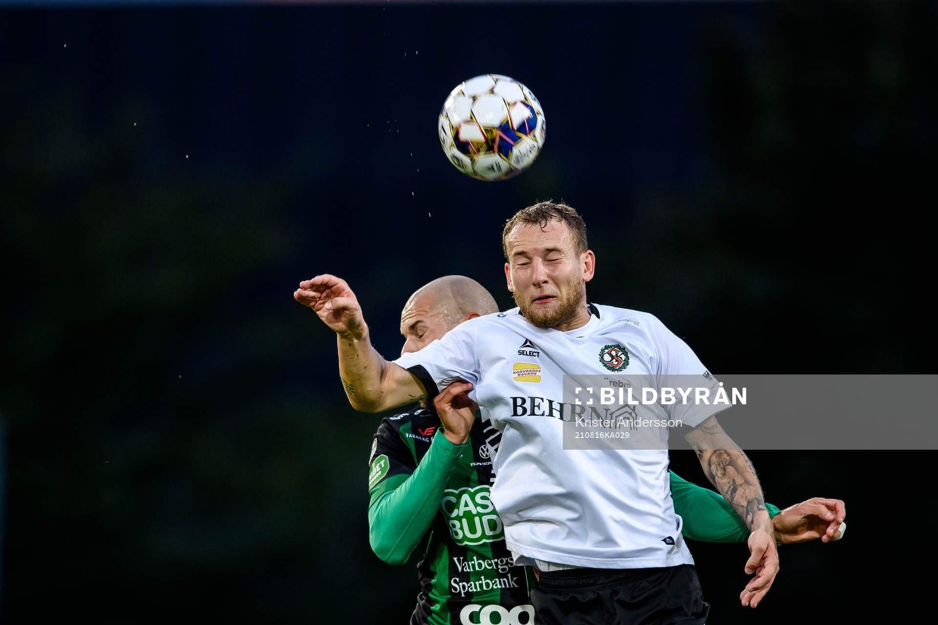 Örebros Andreas Skovgaard och Varbergs Robin Simovic