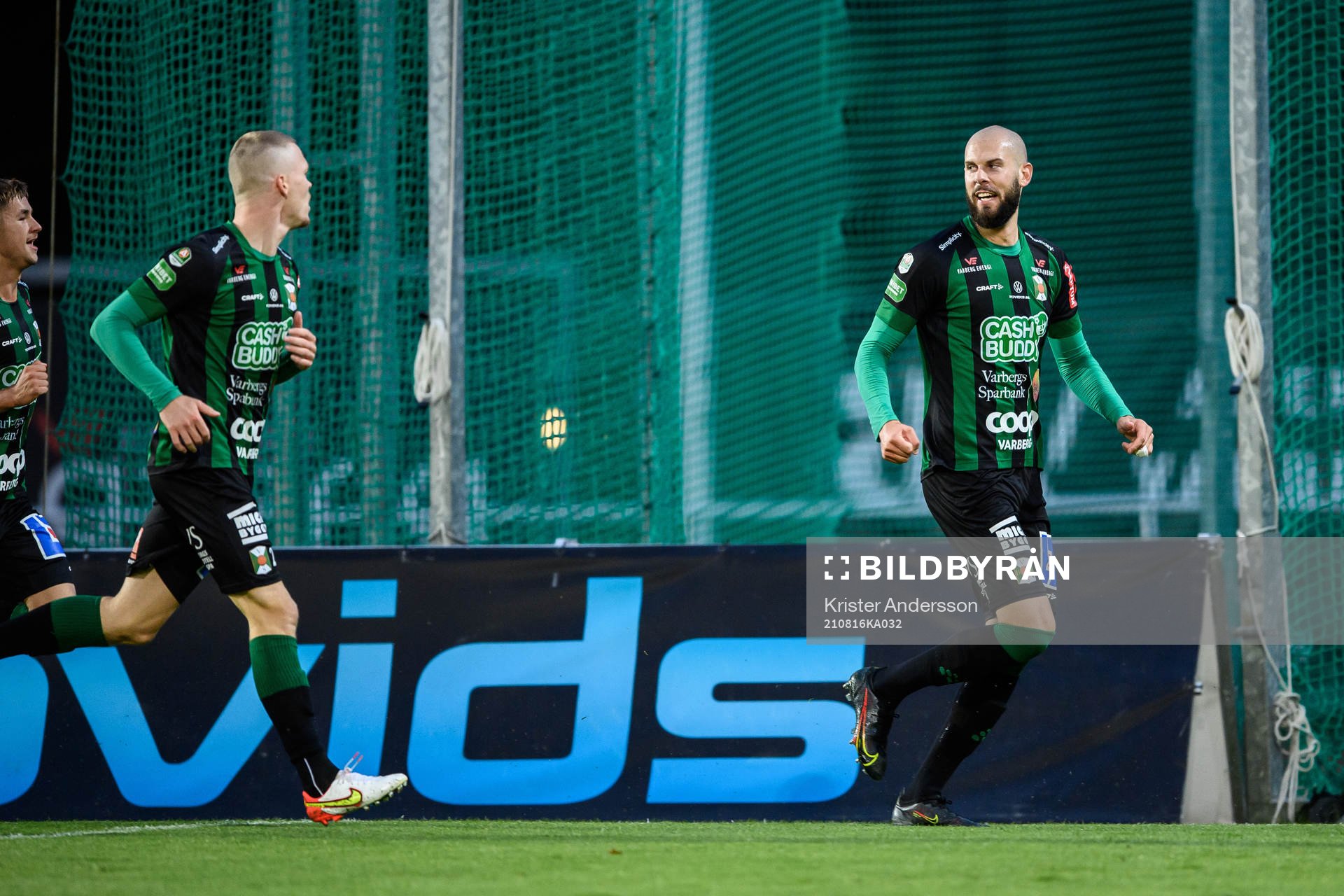 Varbergs Robin Simovic jublar