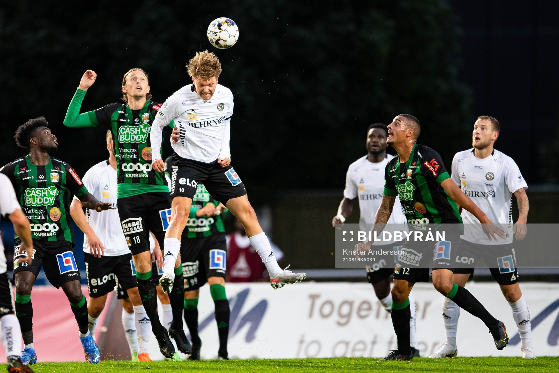 Varbergs Joakim Lindner och Örebros Martin Broberg