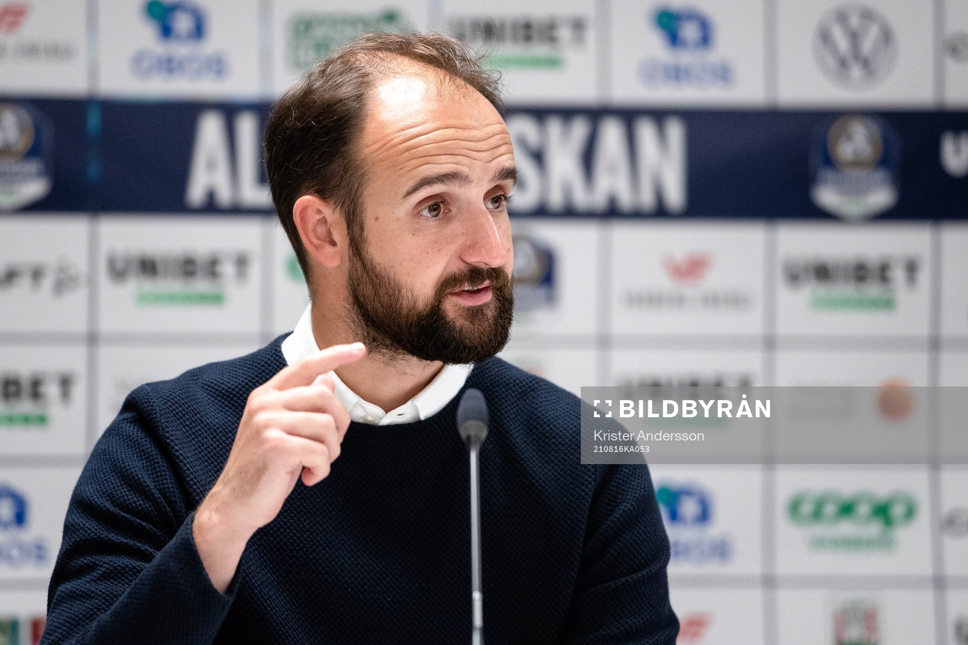 Örebros tränare Vitor Gazimba
