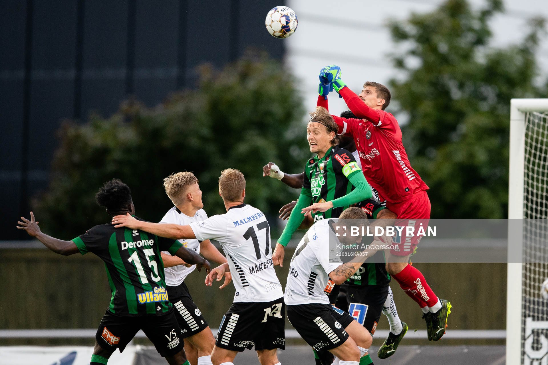 Örebros målvakt Bobby Allain