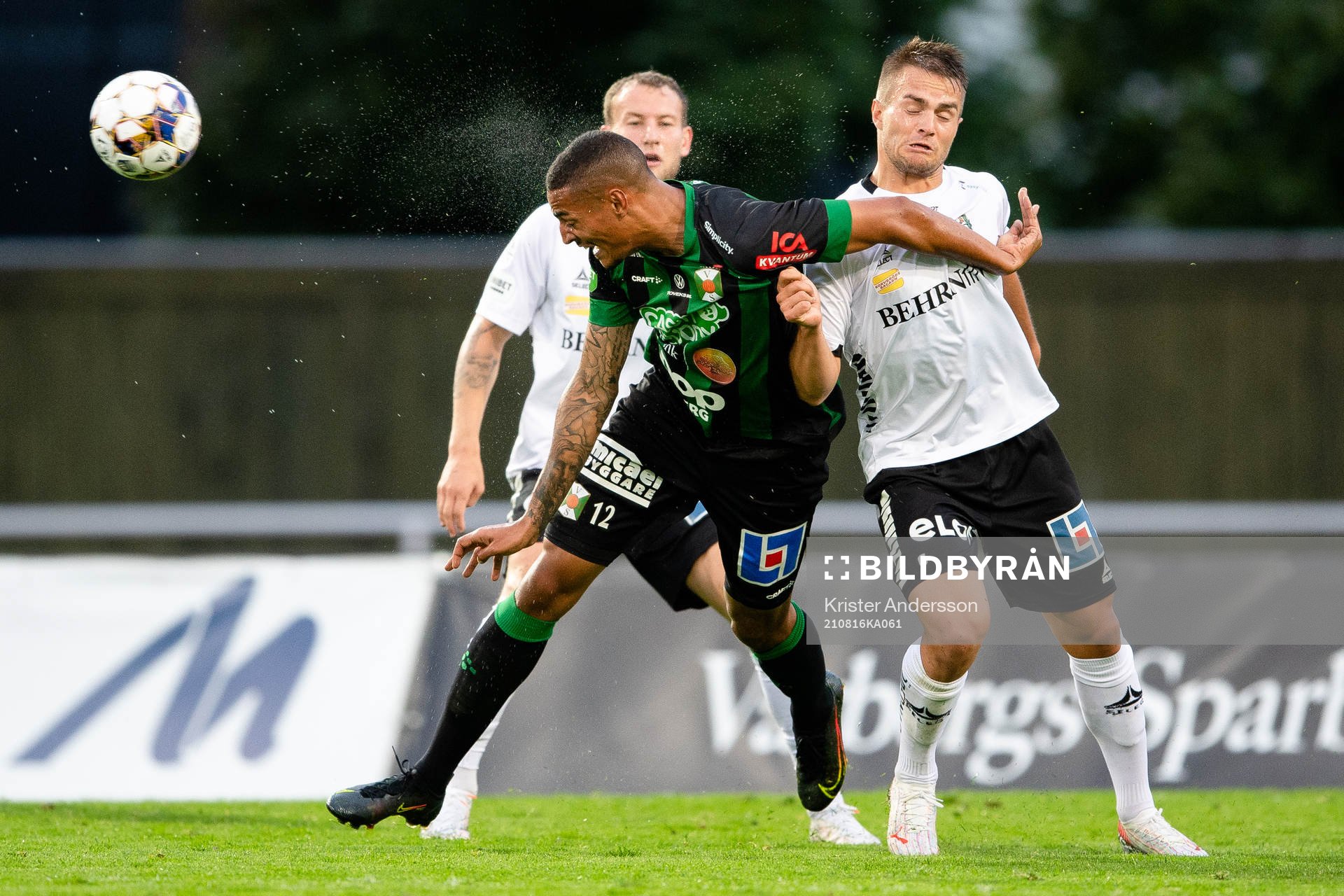 Varbergs Simon Karlsson Adjei Örebros Benjamin Hjertstrand