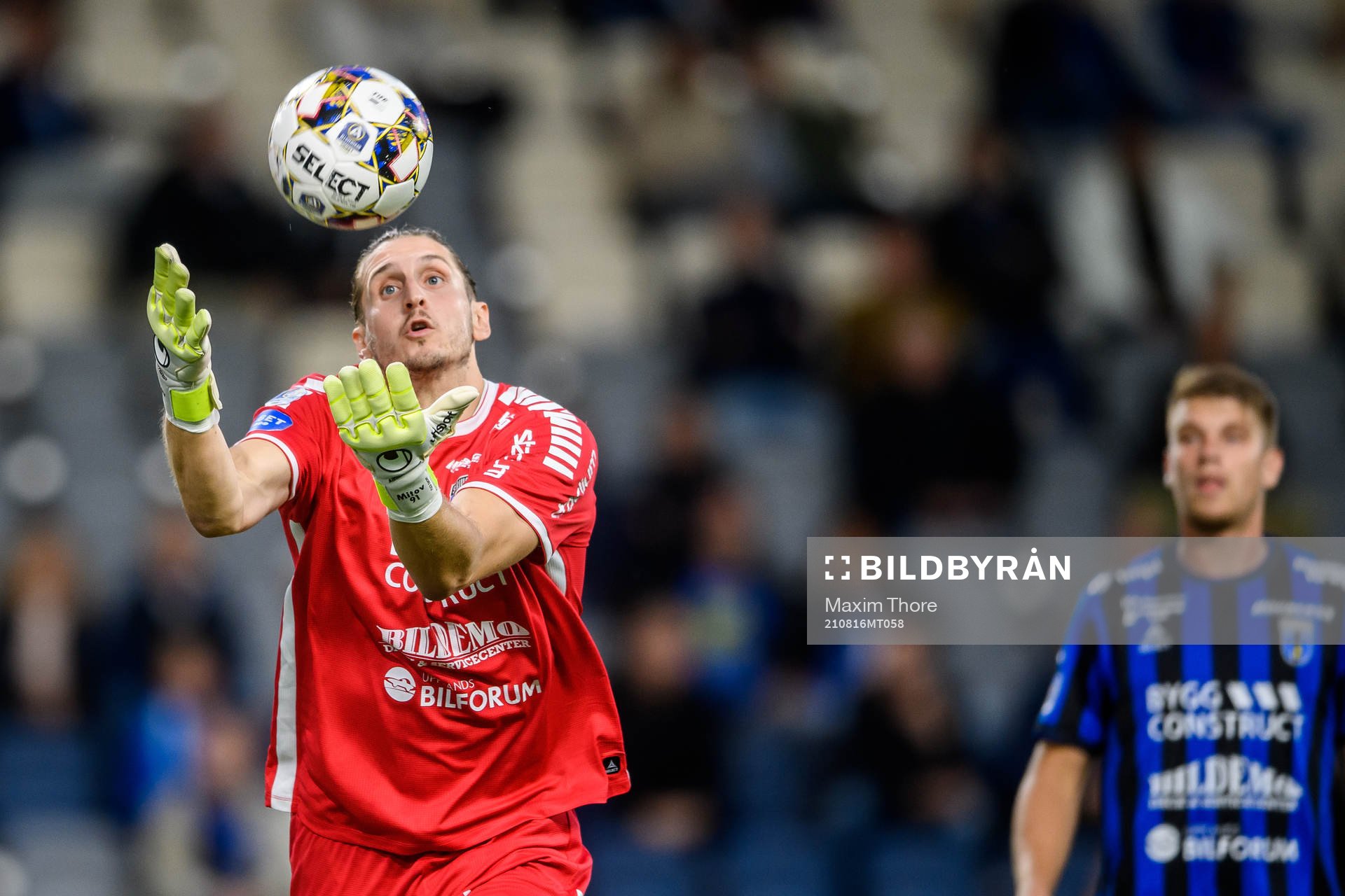 Sirius målvakt David Mitov Nilsson