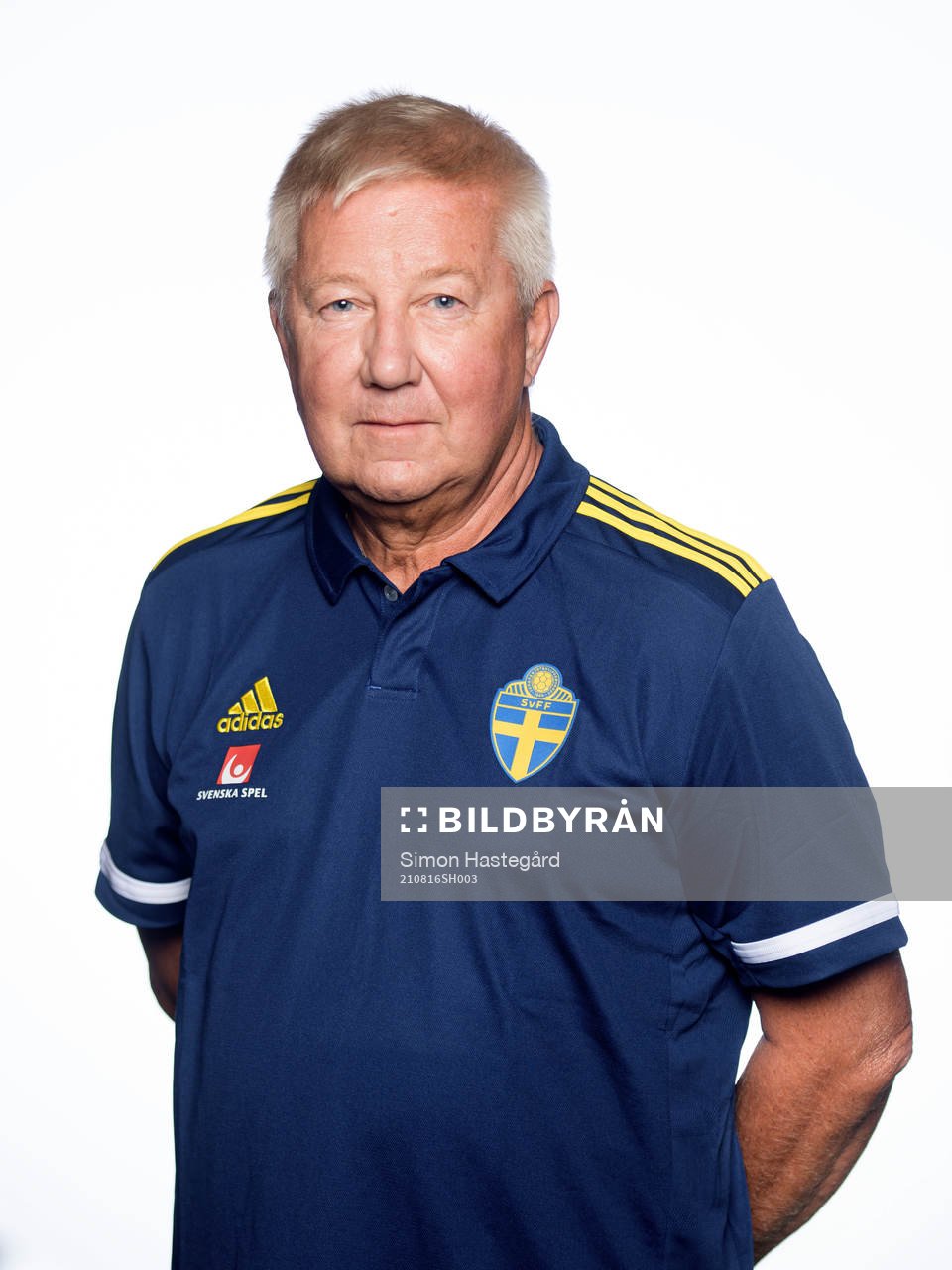 Bert Andersson, vice ordförande och ledamot i Svenska Fotbollförbundets styrelse poserar för en porträtt den 16 augusti 2021 i Stockholm. 