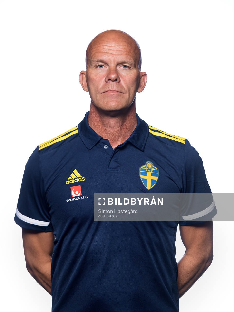 Jens T. Andersson, ledamot i Svenska Fotbollförbundets styrelse poserar för en porträtt den 16 augusti 2021 i Stockholm. 