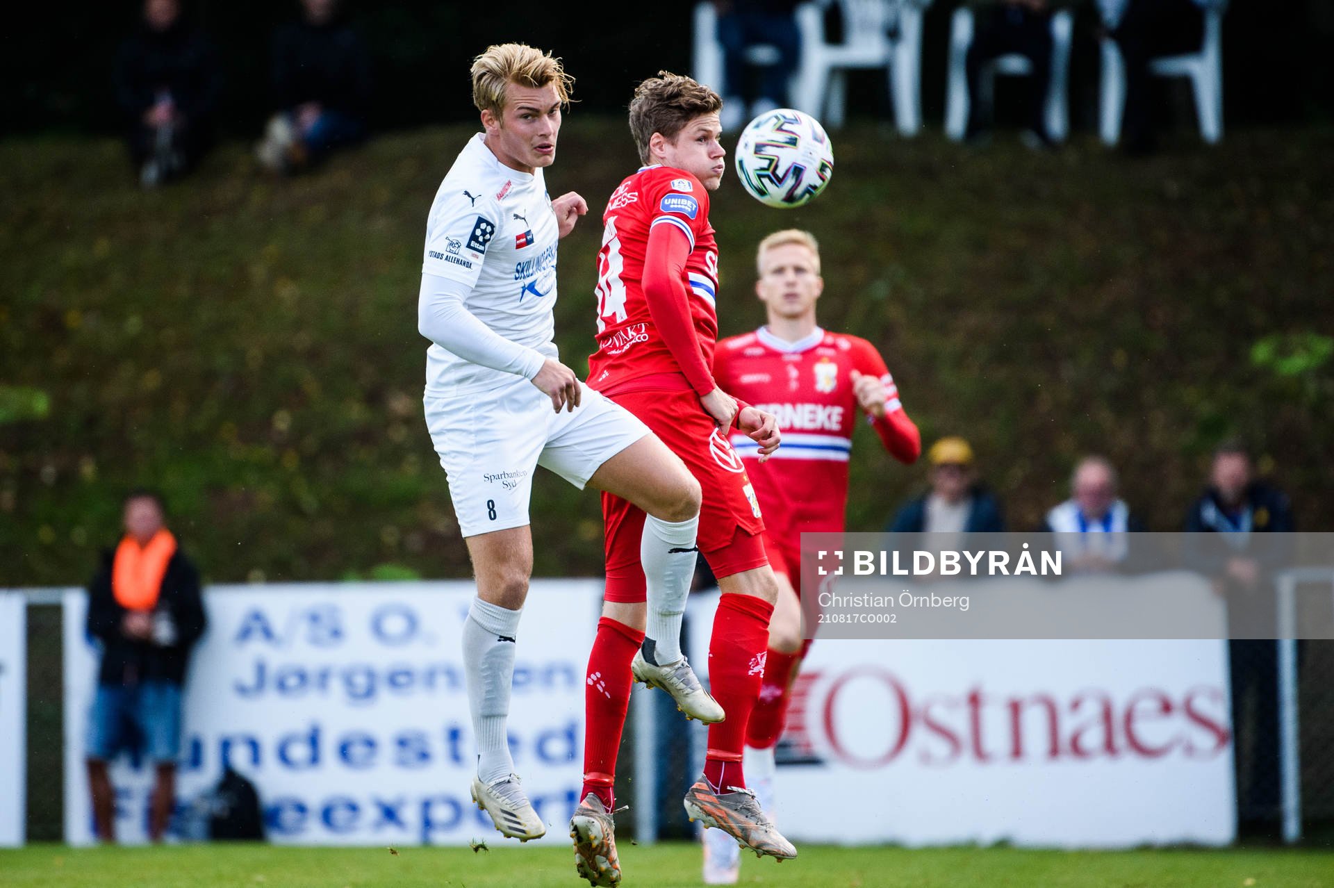 Österlens Oskar Blixt och IFK Göteborgs Gustaf Norlin
