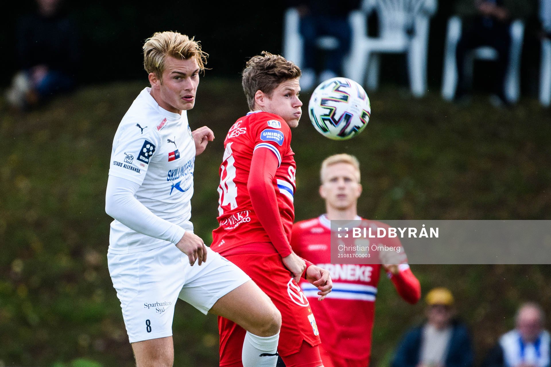 Österlens Oskar Blixt och IFK Göteborgs Gustaf Norlin