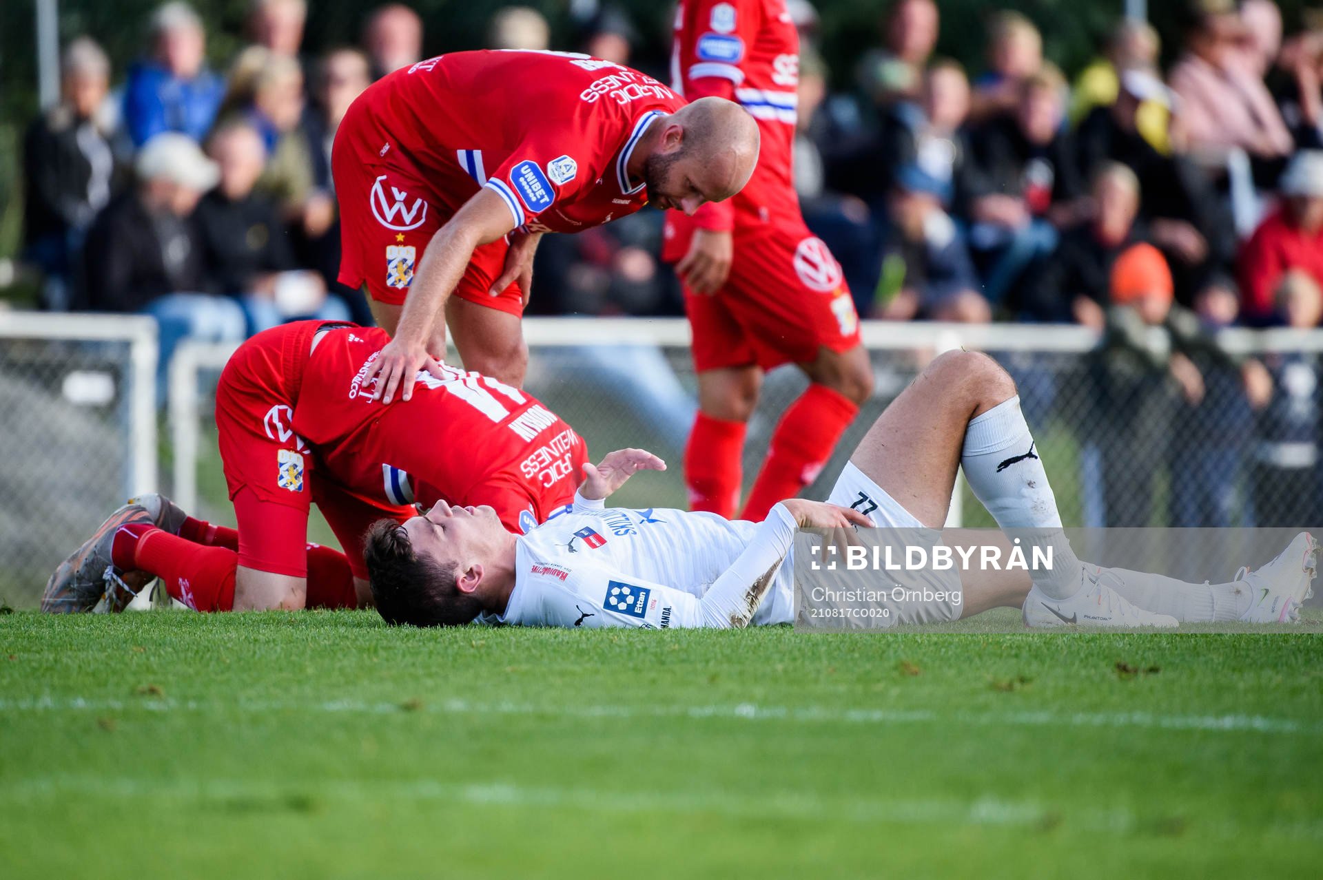 Österlens Hugo Hellichius och IFK Göteborgs Gustaf Norlin