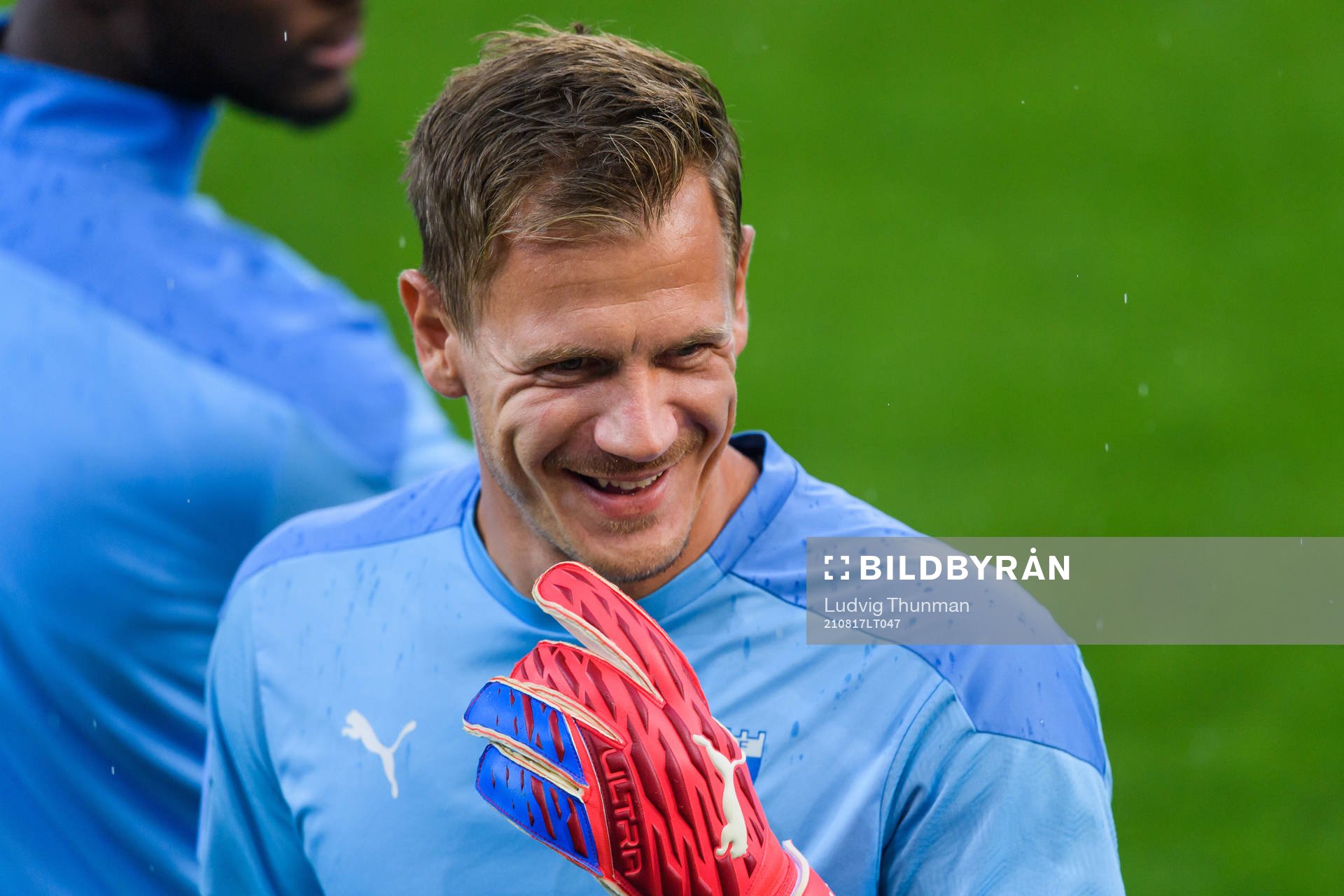 Goalkeeper Johan Dahlin