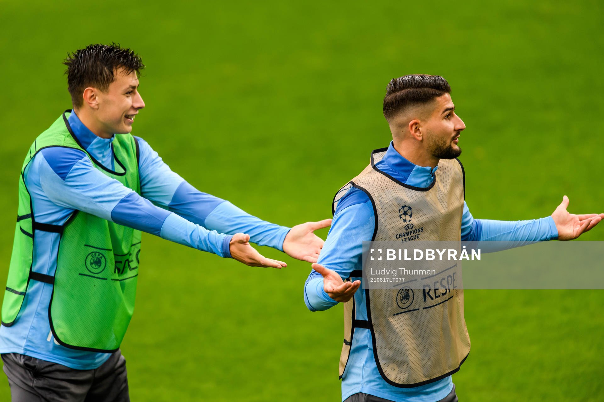 Anel Ahmedhodzic and Antonio Colak