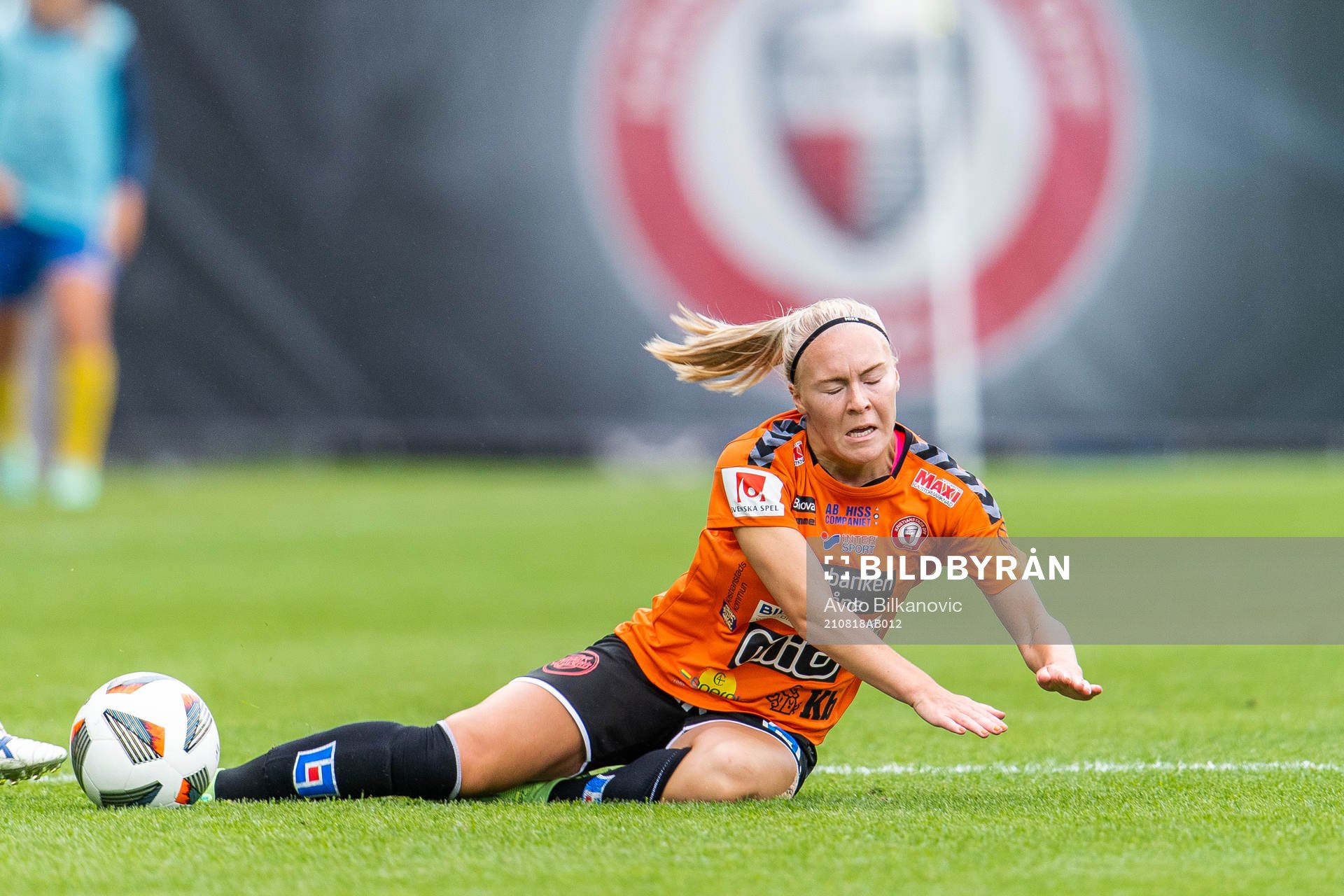 Jutta Rantala of Kristianstad and Samara Ortiz Cruz of
