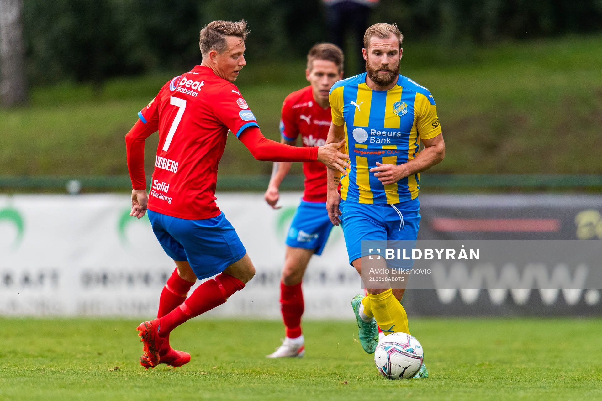 Helsingborgs Viktor Lundberg och Eskilsminnes Emil Åberg