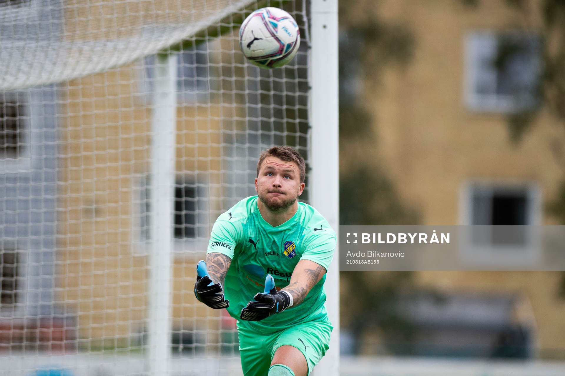 Eskilsminnes målvakt Pontus Löfvenmark