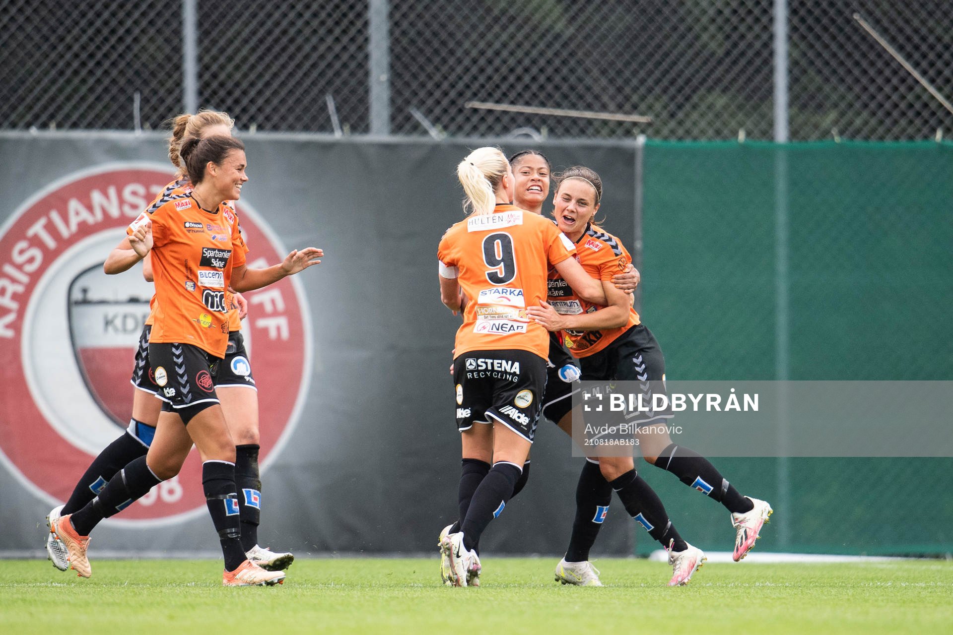 Alice Nilsson of Kristianstad celebrates