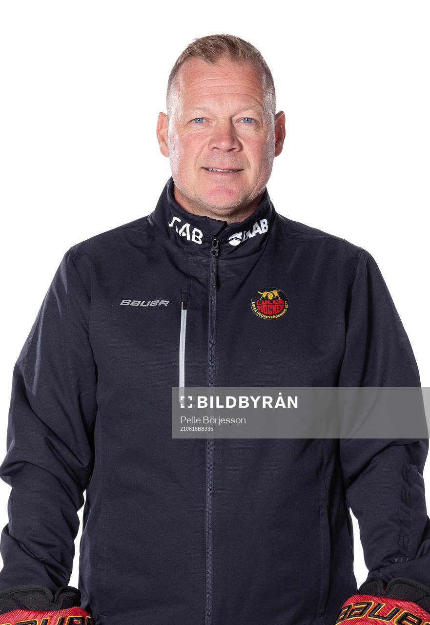 Luleås Assisterande tränare Henrik Stridh