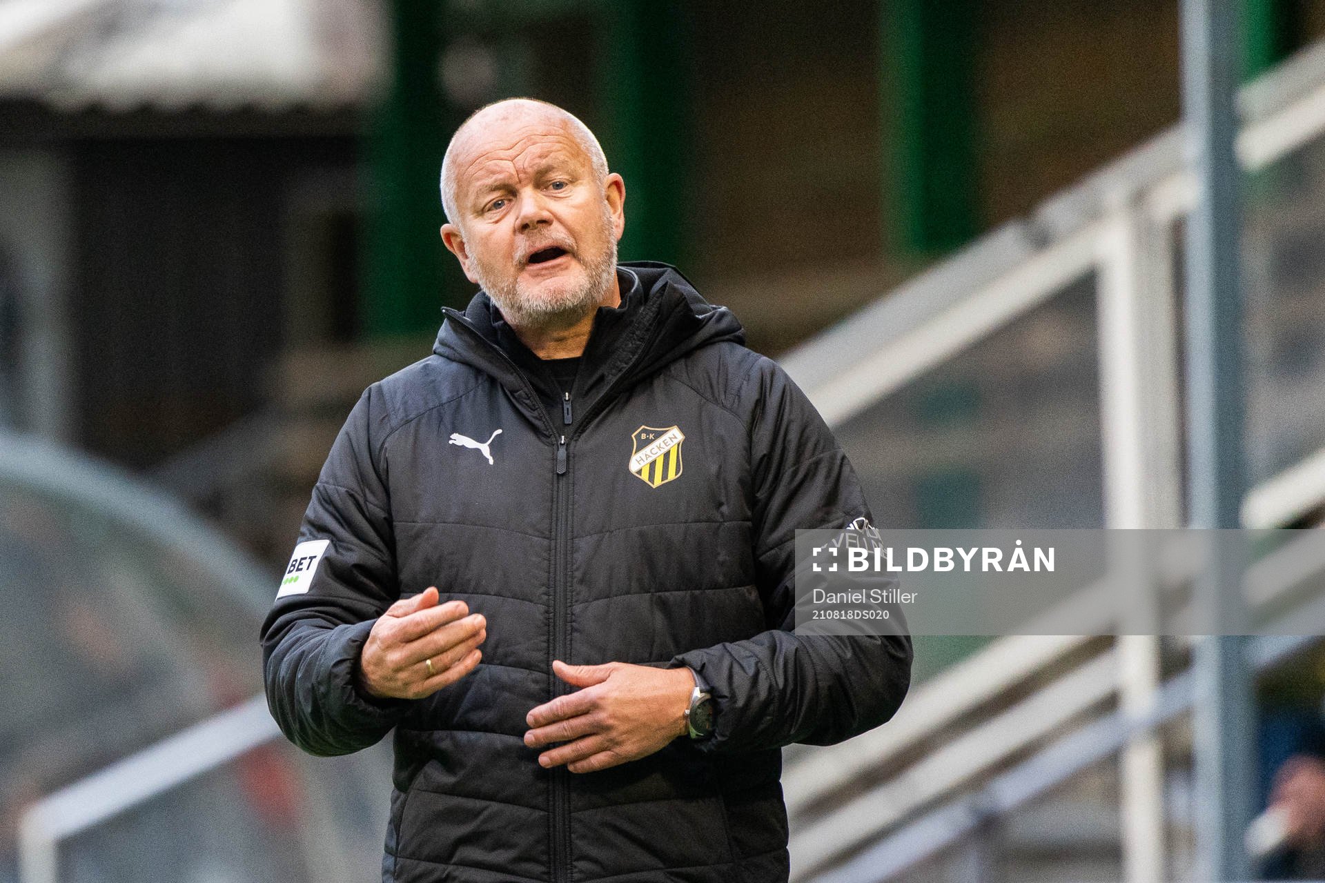 Häckens tränare Per-Mathias Högmo