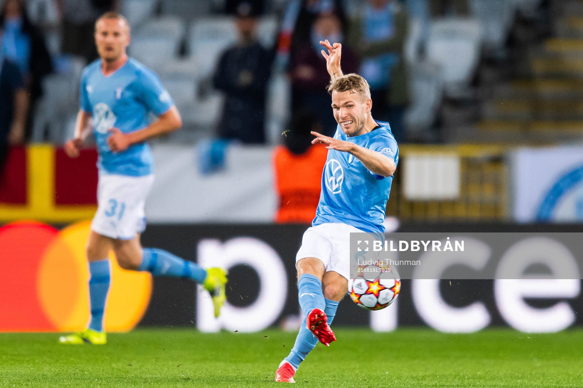 Oscar Lewicki of Malmö FF