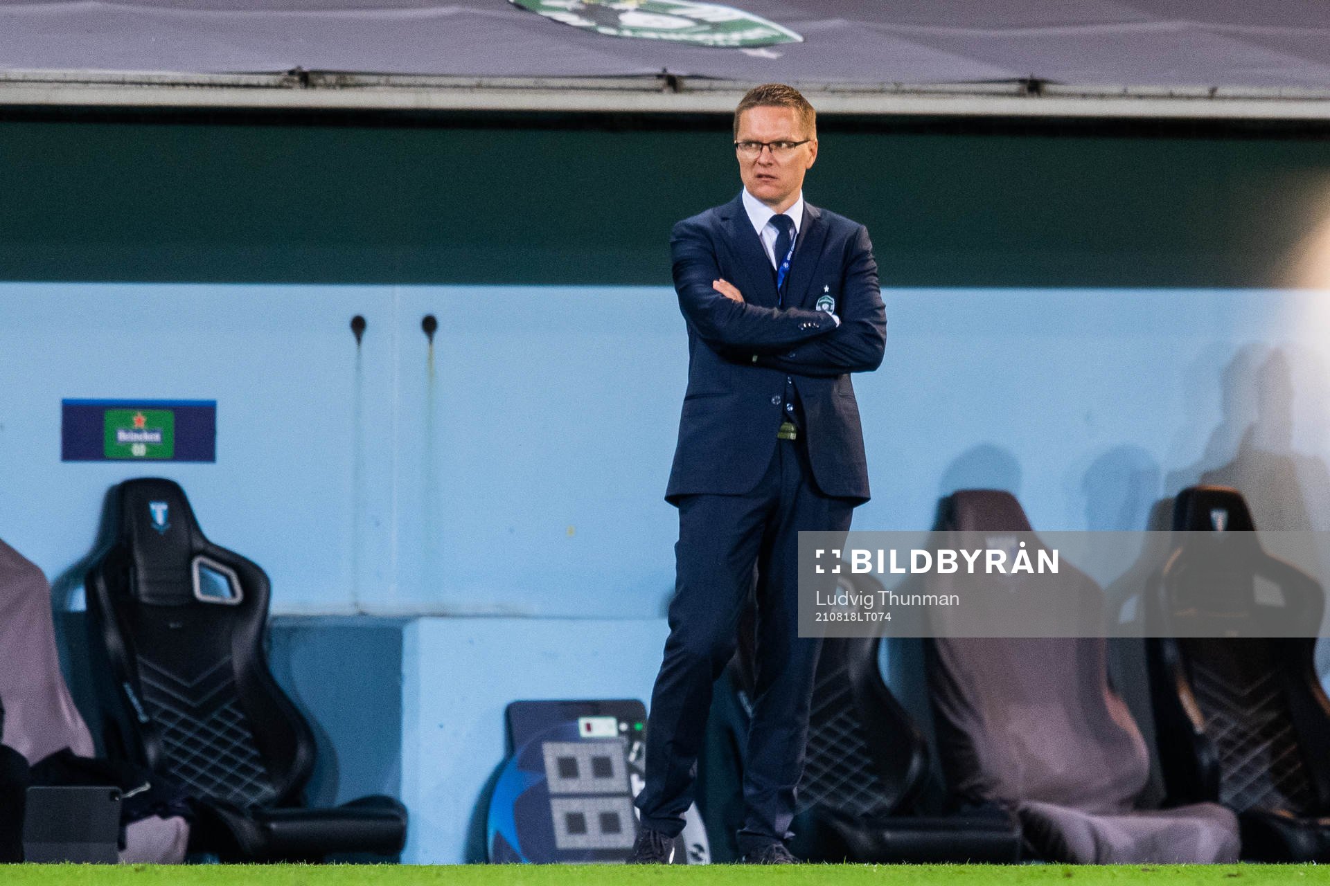 Valdas Dambrauskas, head coach of Ludogorets