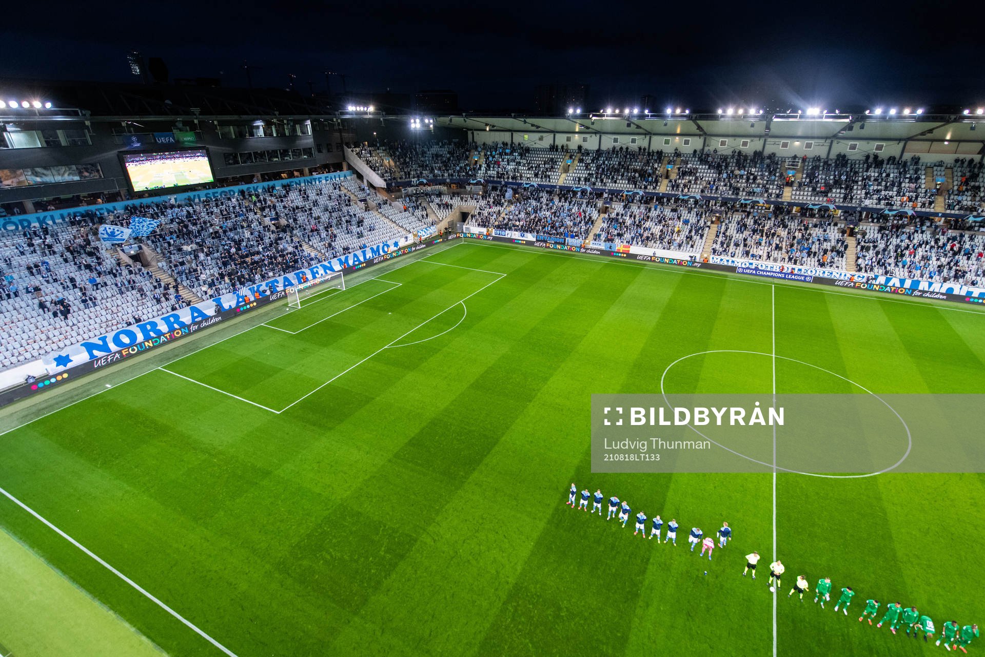 General view of Eleda Stadion