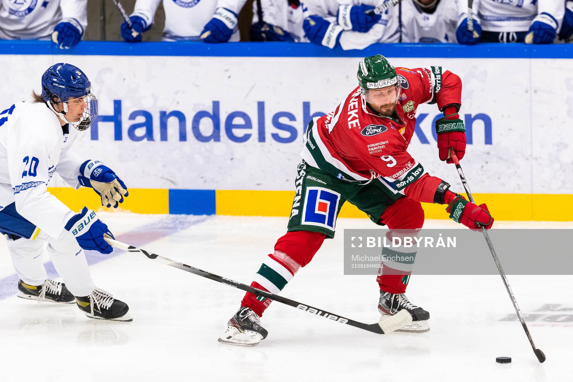 Leksands Lian Bichsel och Frölundas Jan Mursak