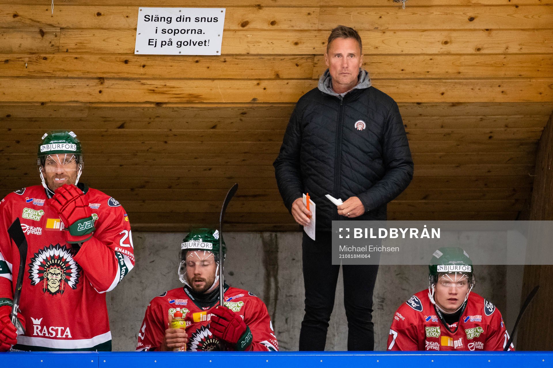 Frölundas tränare Roger Rönnberg