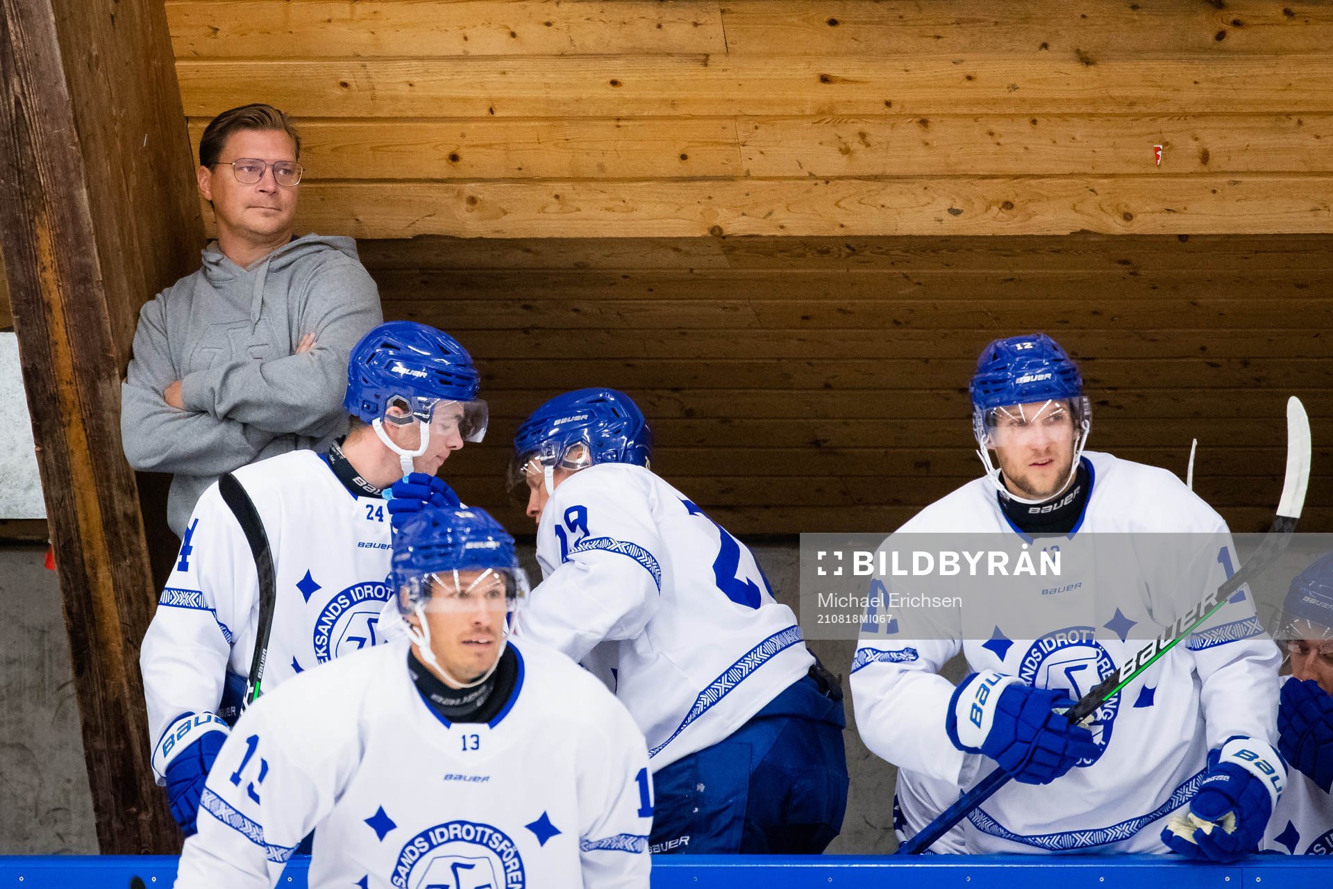Leksands tränare Björn Hellkvist