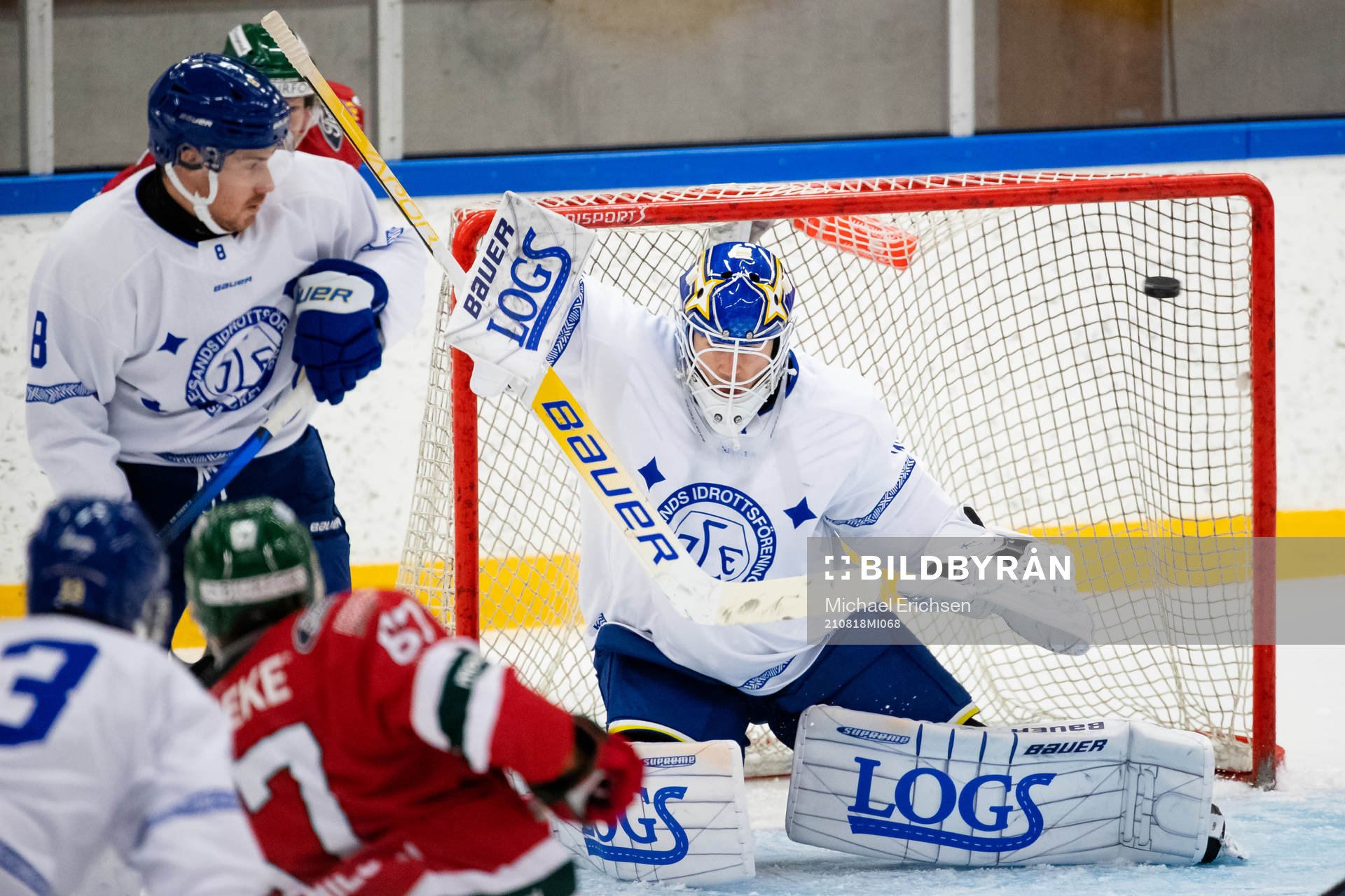 Leksands målvakt Kasimir Kaskisuo