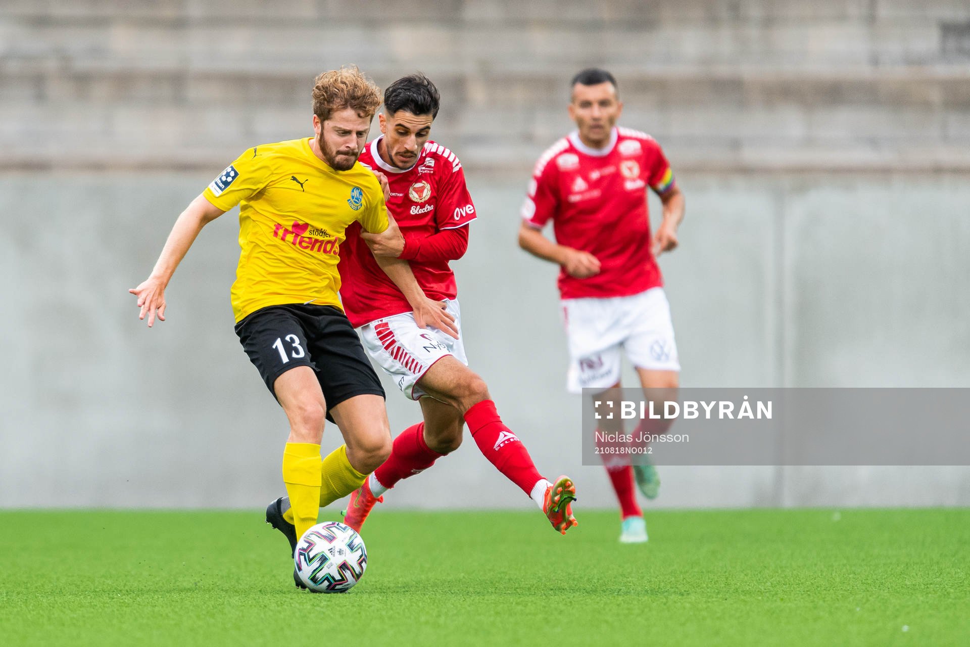 Lunds Rebin Asaad  och Kalmars Noah Shamoun