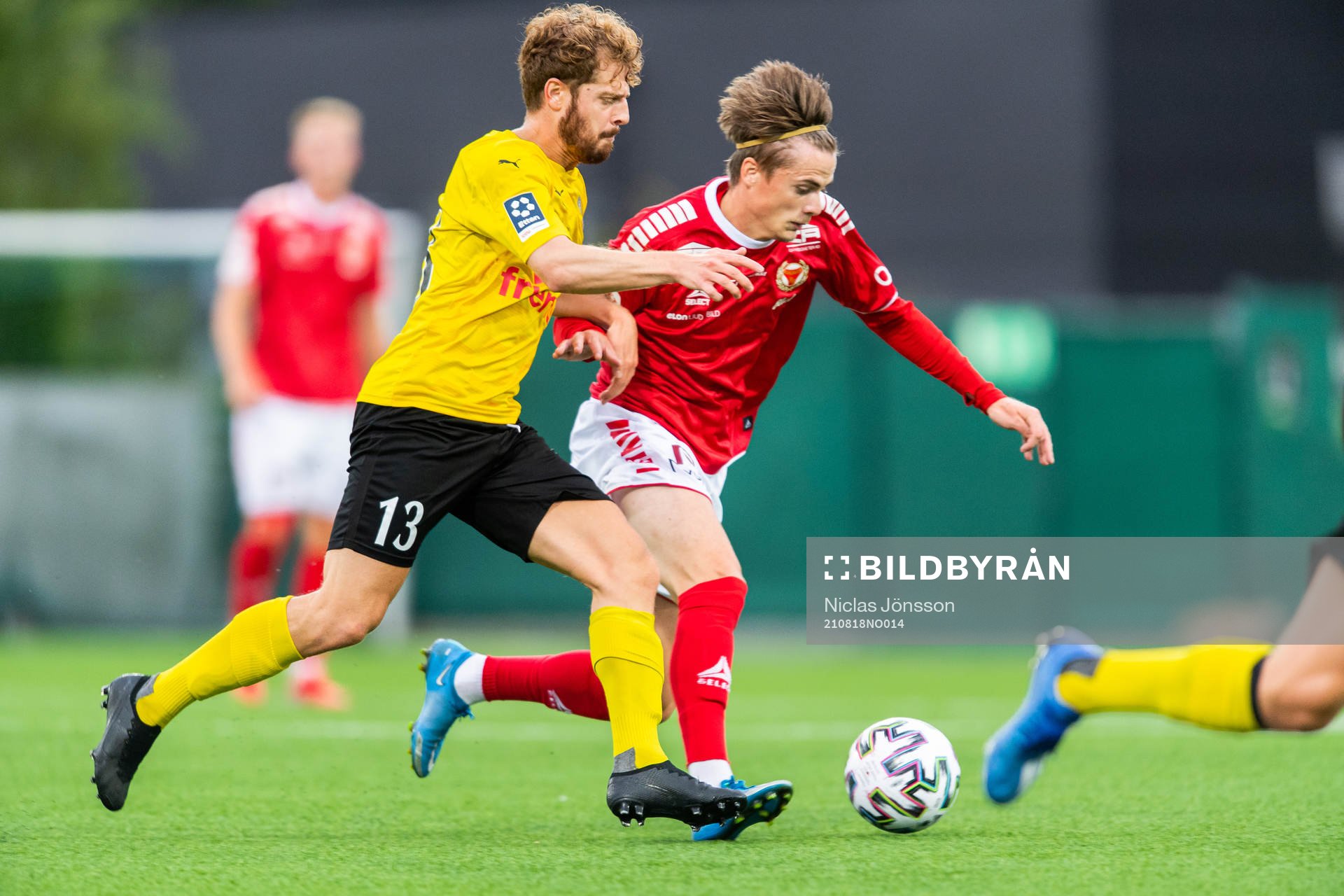 Lunds Rebin Asaad och Kalmars Johan Arvidsson