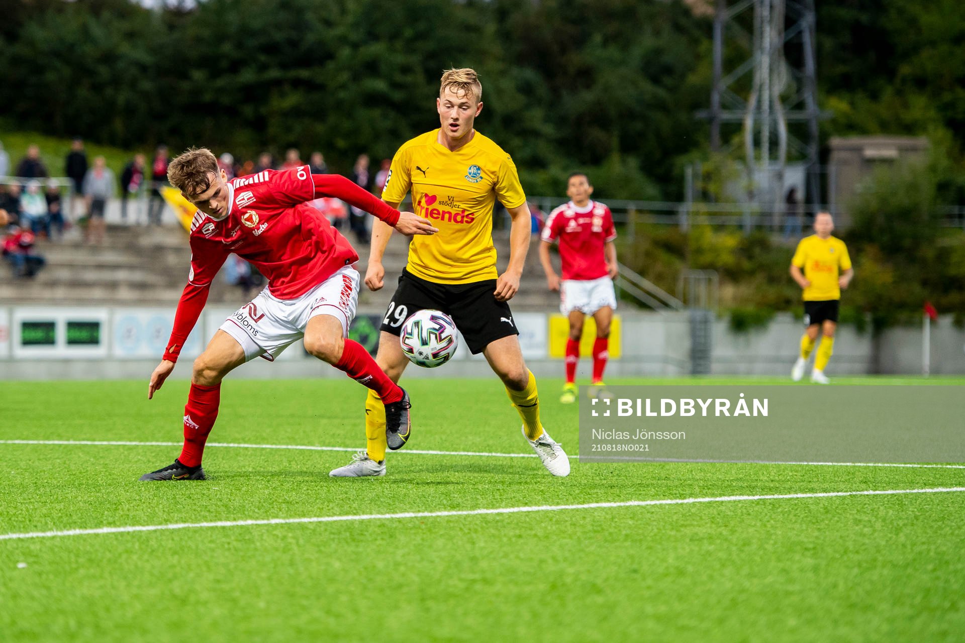 Kalmars Lukas Rhöse och Lunds Jesper Strid