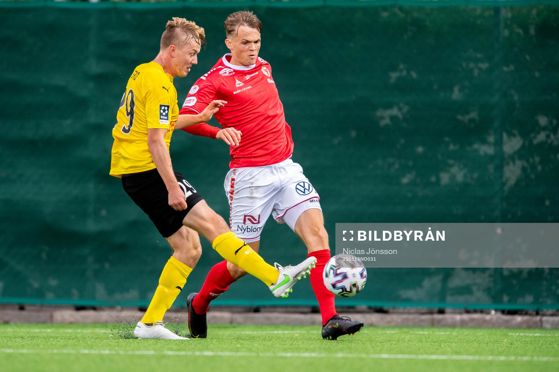 Lunds Jesper Strid och Kalmars Lukas Rhöse