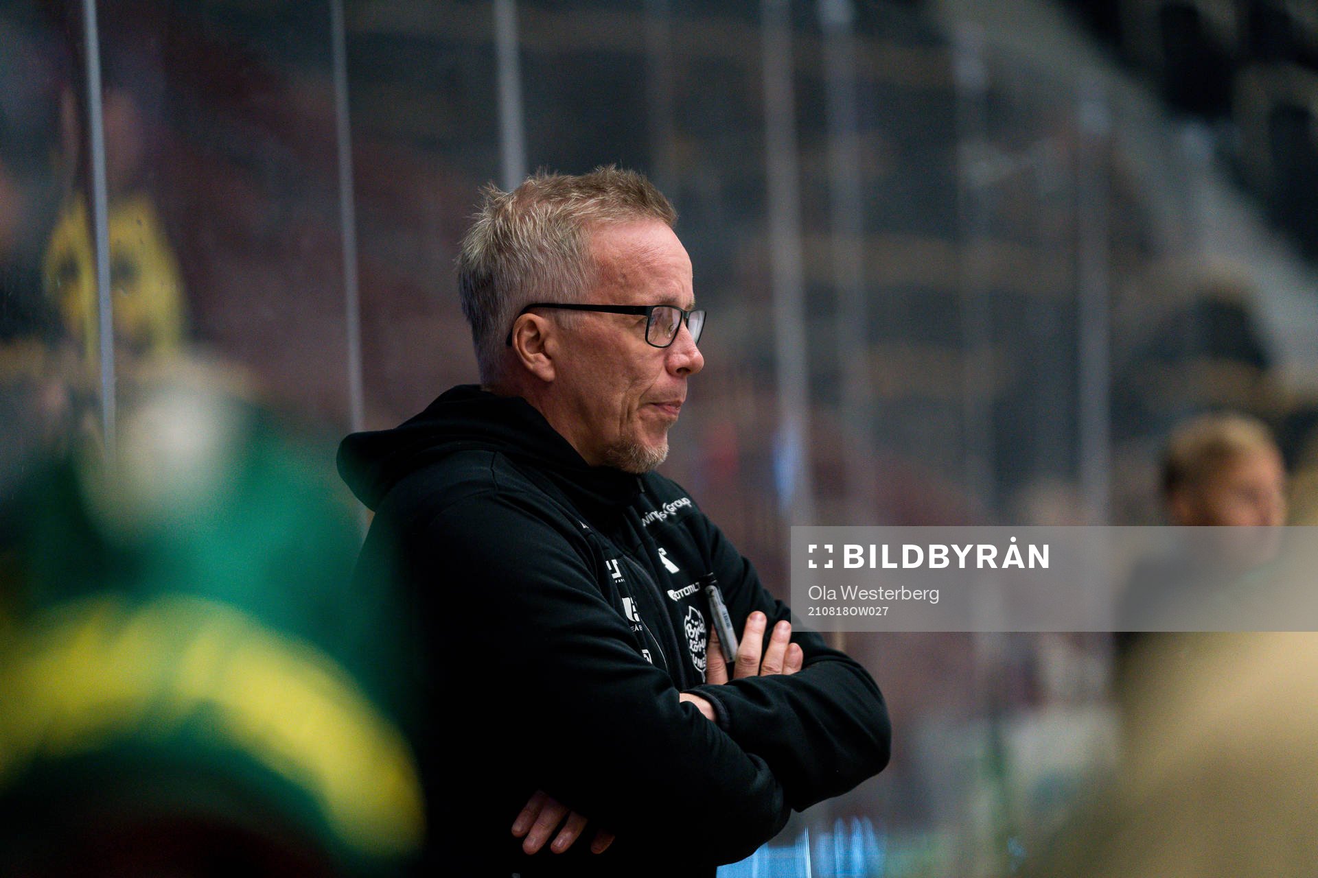 Björklövens tränare Hans Wallson