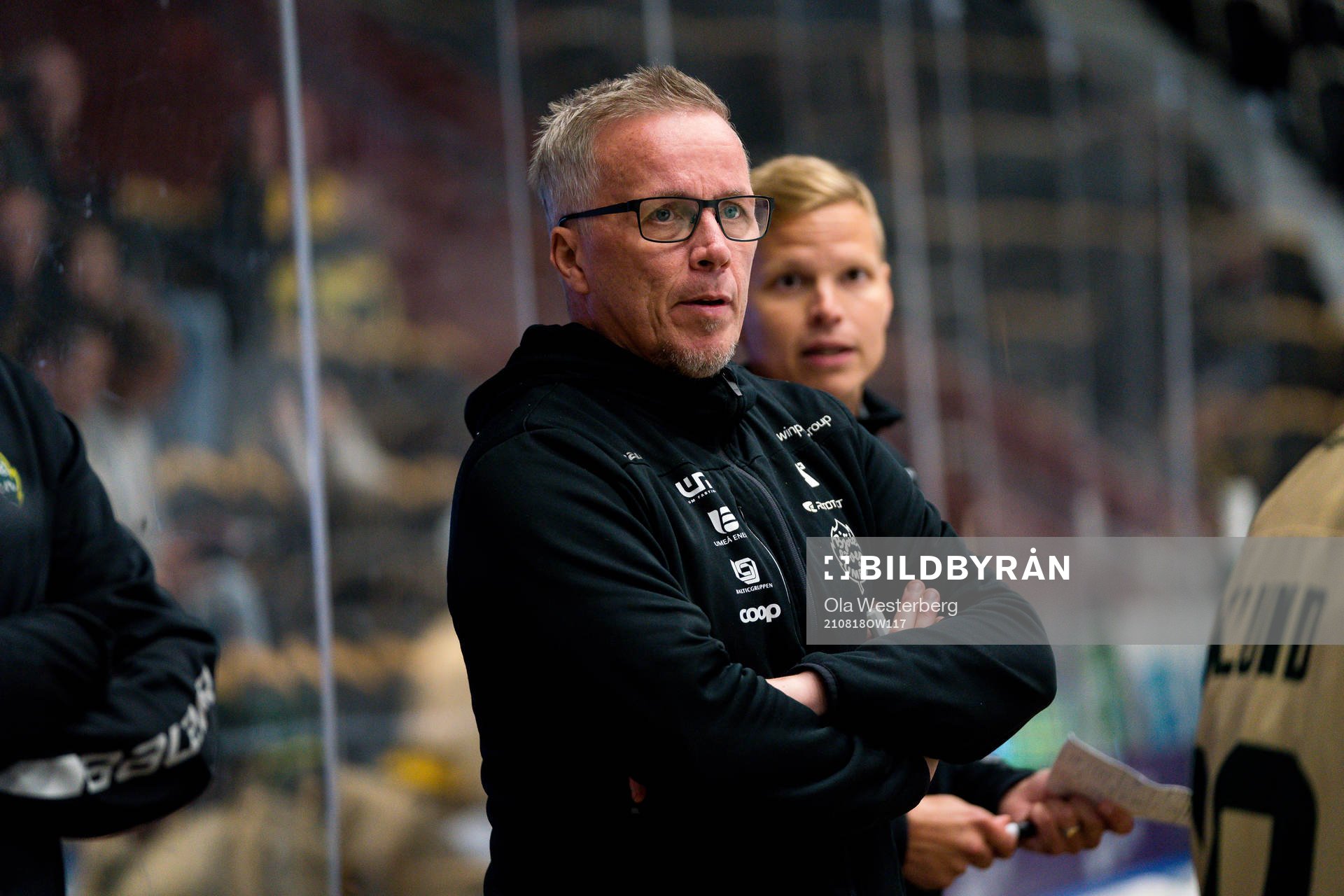 Björklövens tränare Hans Wallson