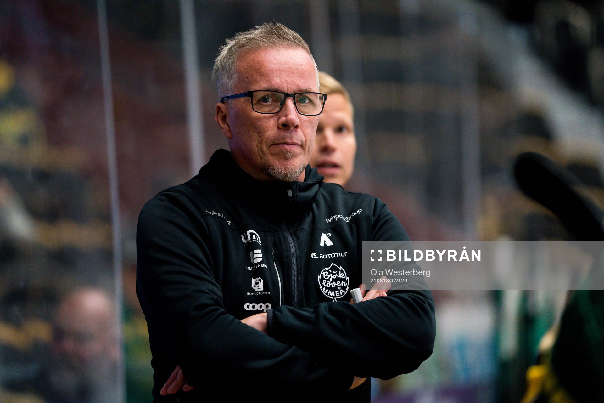 Björklövens tränare Hans Wallson
