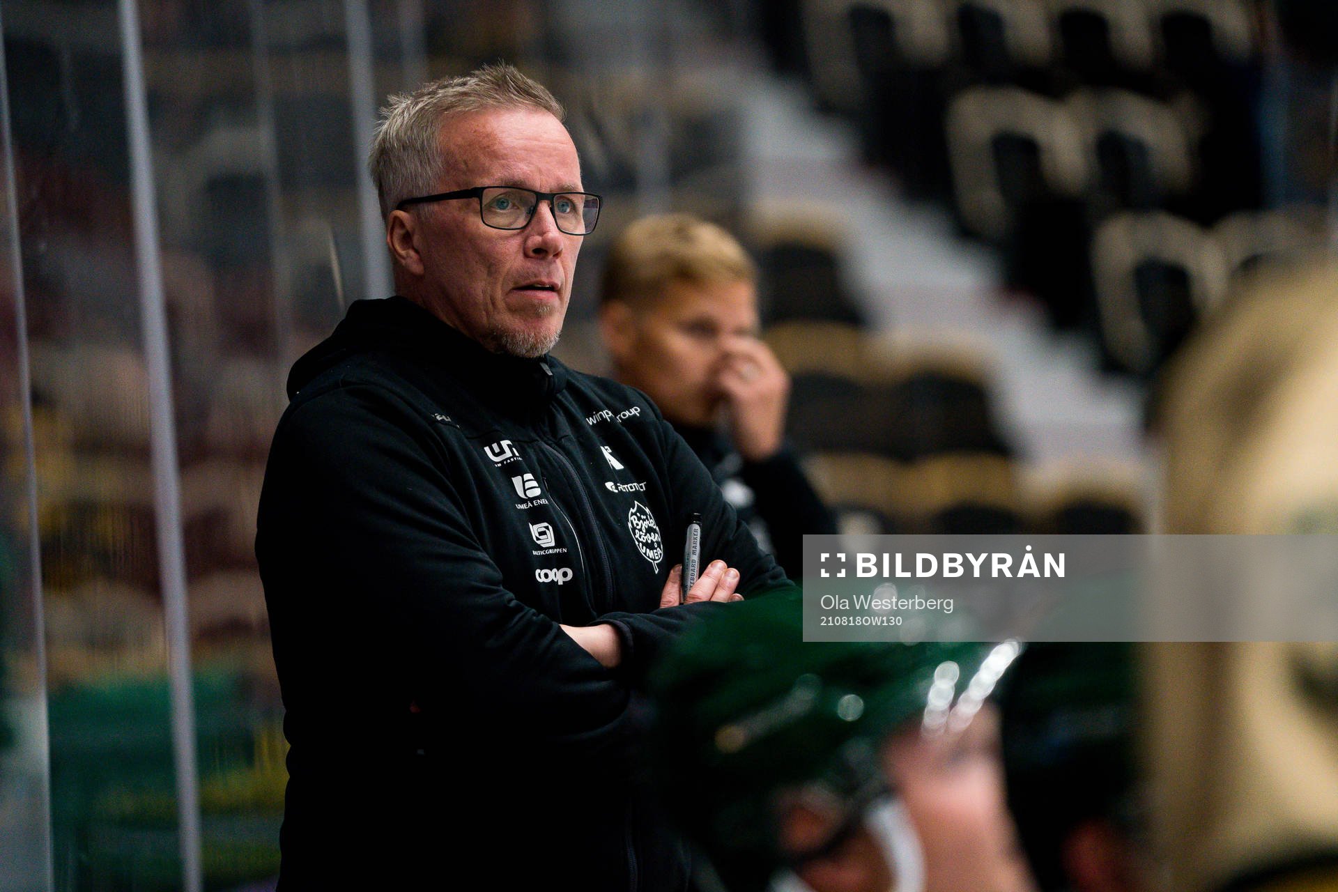 Björklövens tränare Hans Wallson