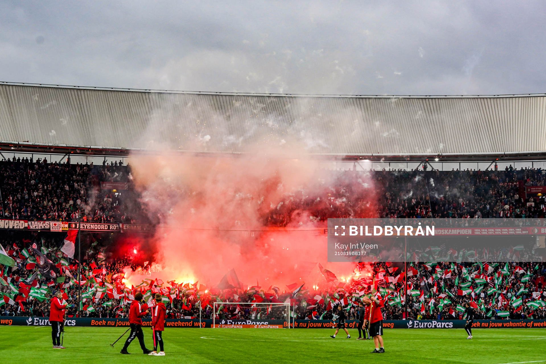 Supporters of Feyenoord